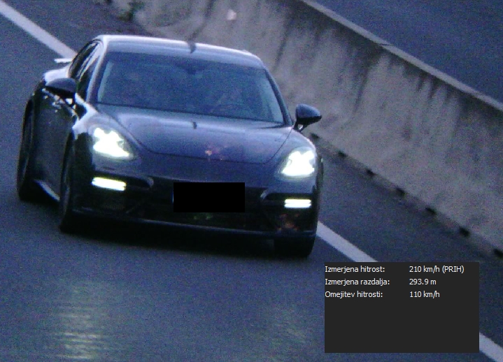 prehitra vožnja po ljubljanski obvoznici