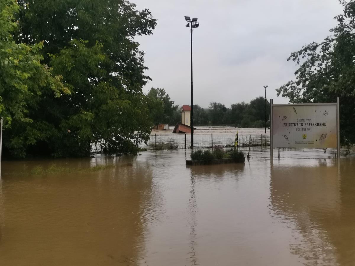 V občini Komenda so razglasili izredne razmere. (Foto: Občina Komenda)