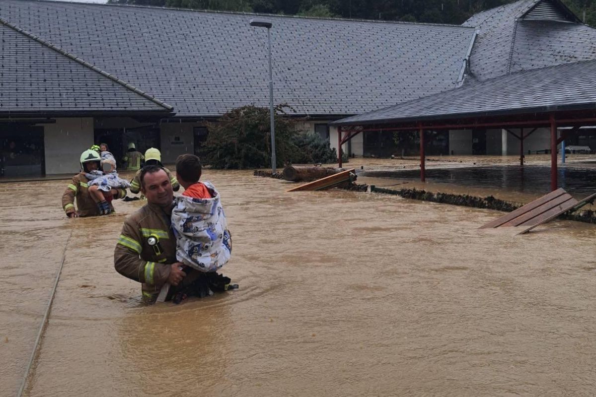 reševanje, otrok, vrtec, pgd mengeš