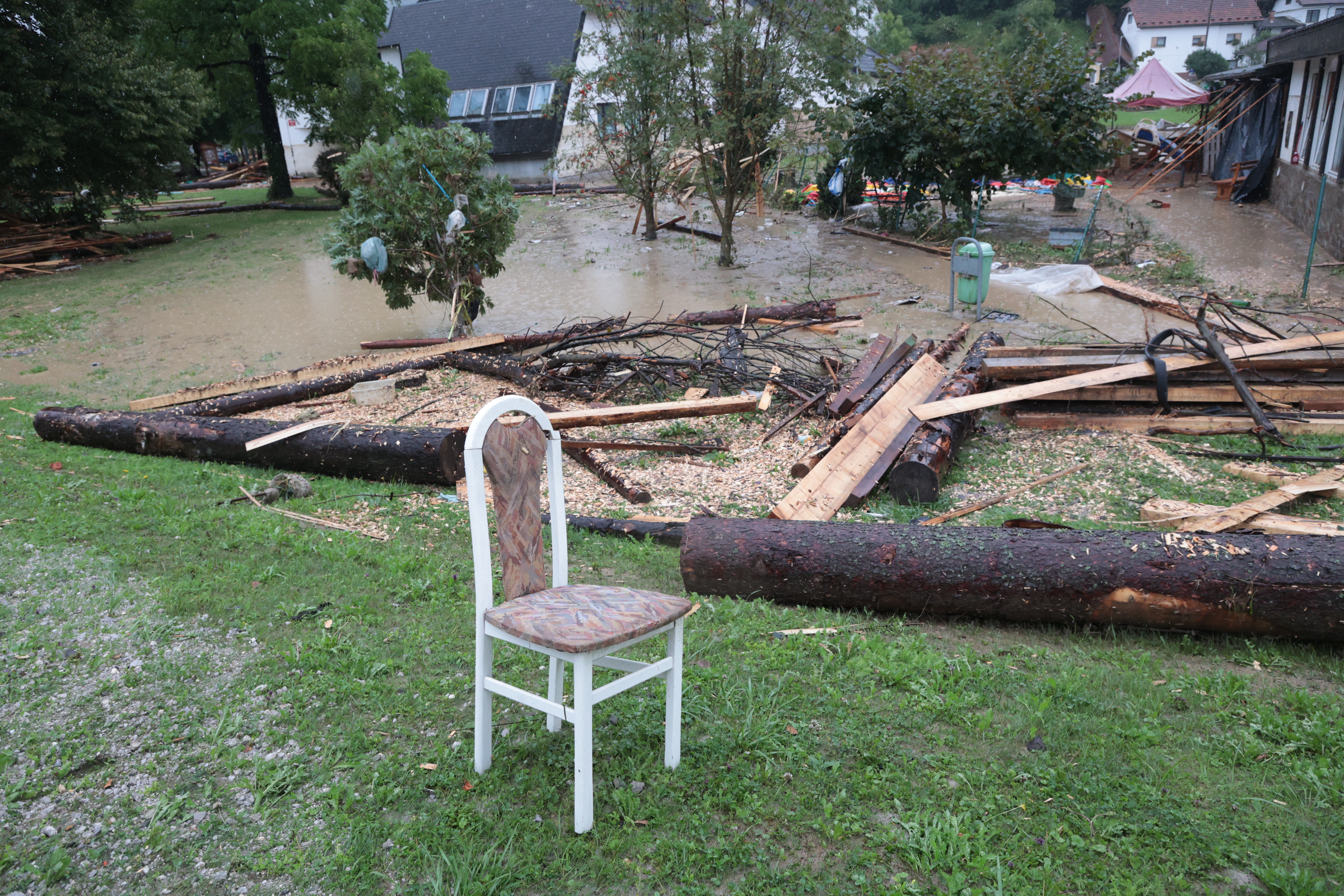 Poplave, neurja, Nazarje, neurje