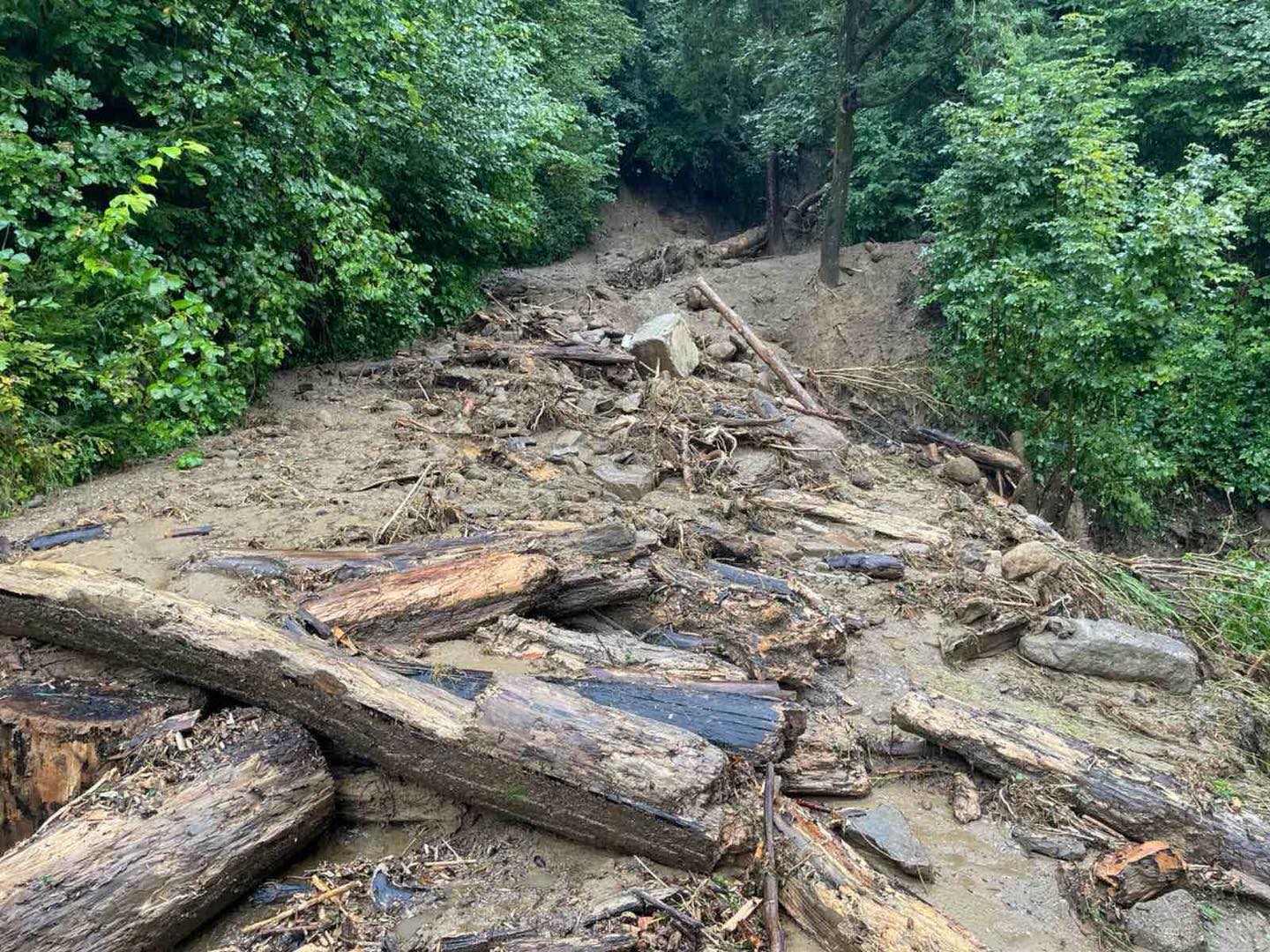 Na območju Velenja se je sprožil nov zemeljski plaz.