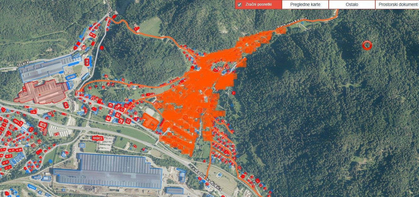 koroška, bela, evakuacija, območje, evakuacije