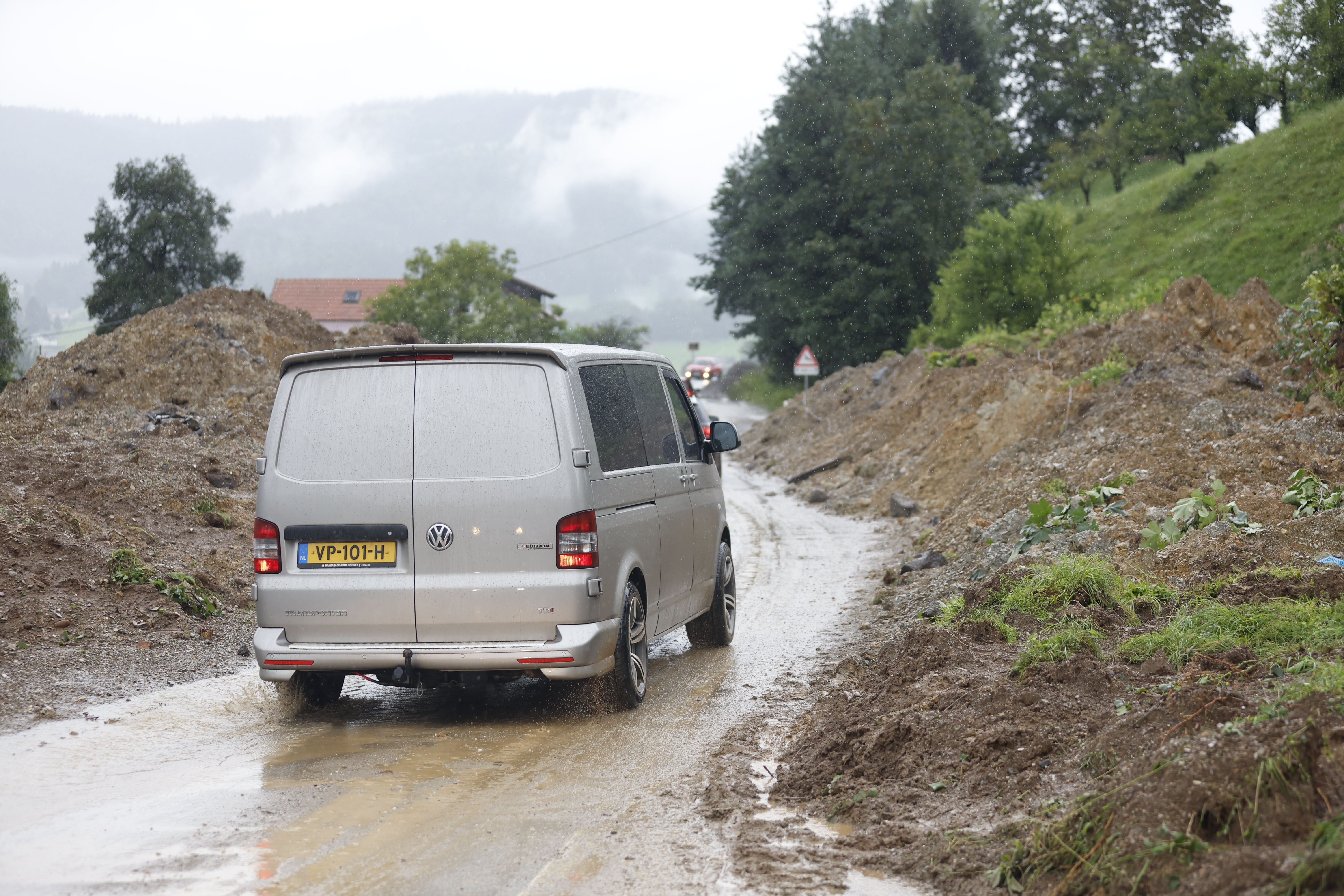 Poplave v Poljanski dolini (Borut Živulović /BOBO)