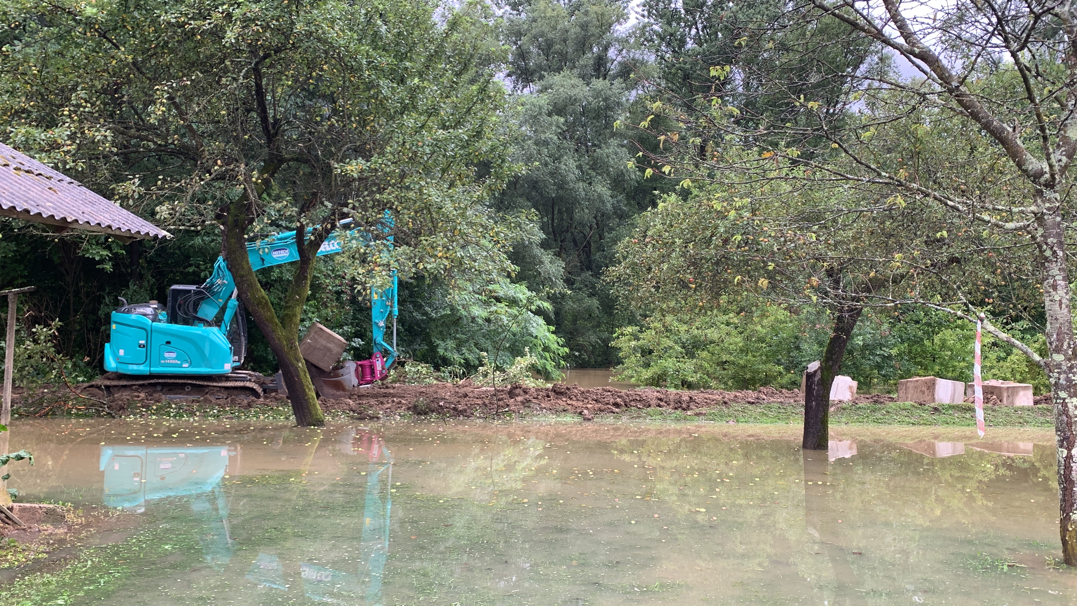 Poplavljena Mura (Foto: BOBO)