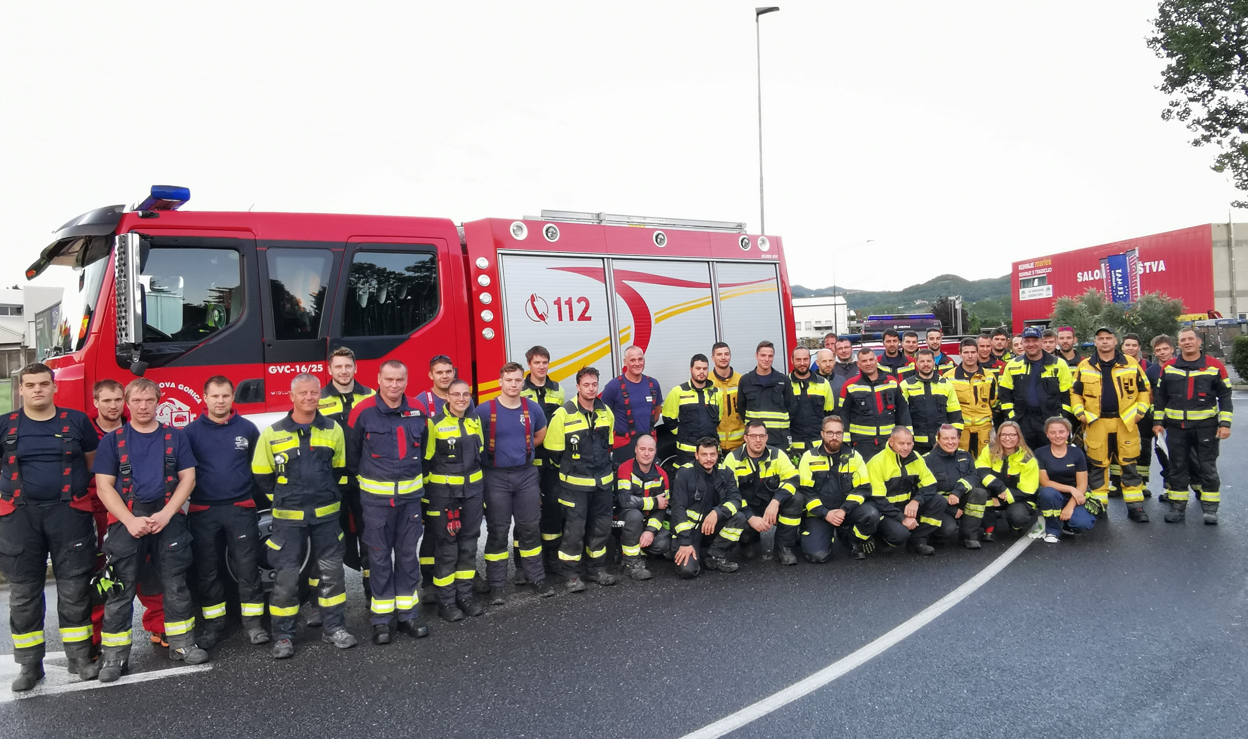 severna primorska, koroška, gasilci