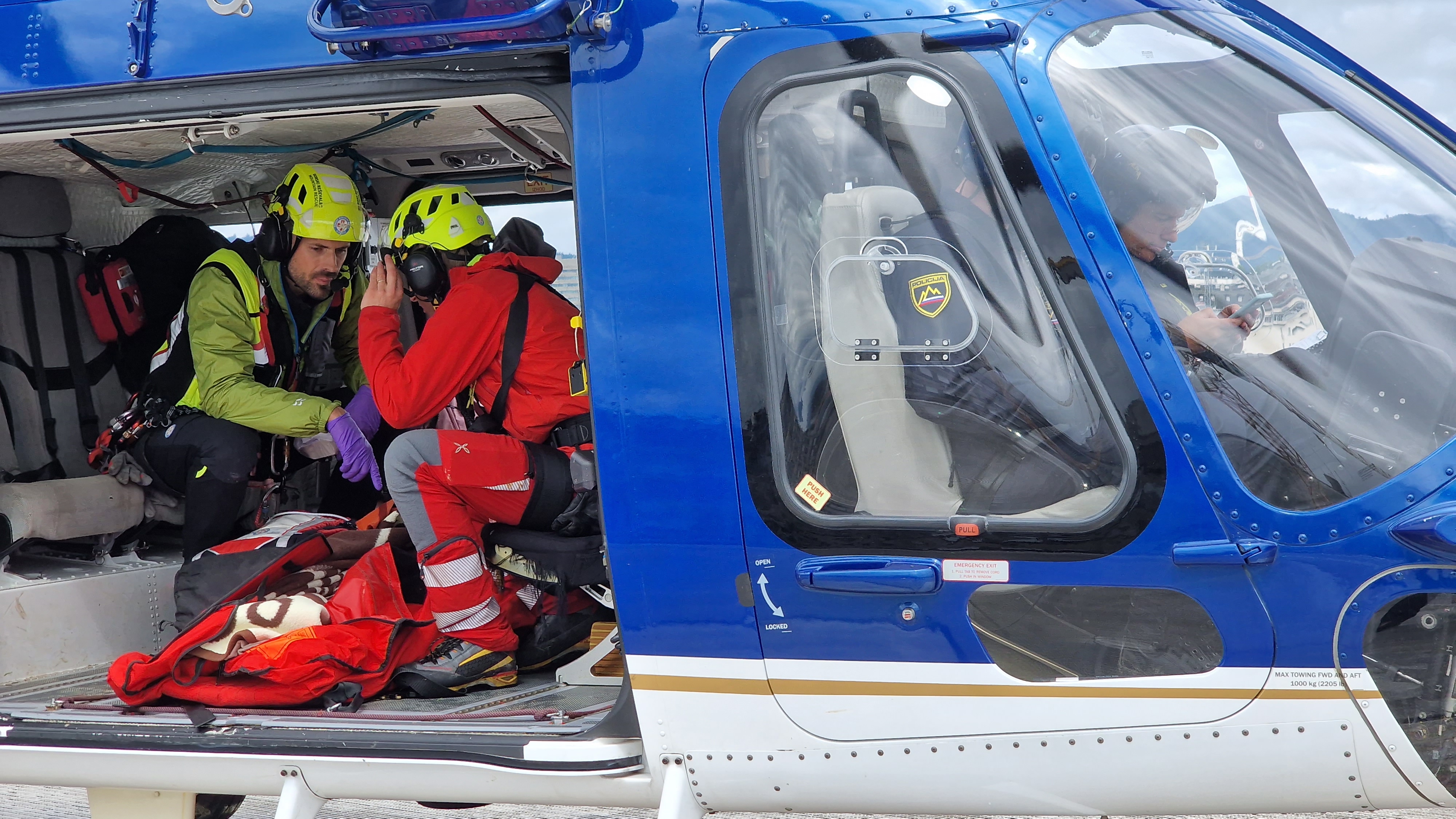 Letalska policijska enota, gorski reševalci