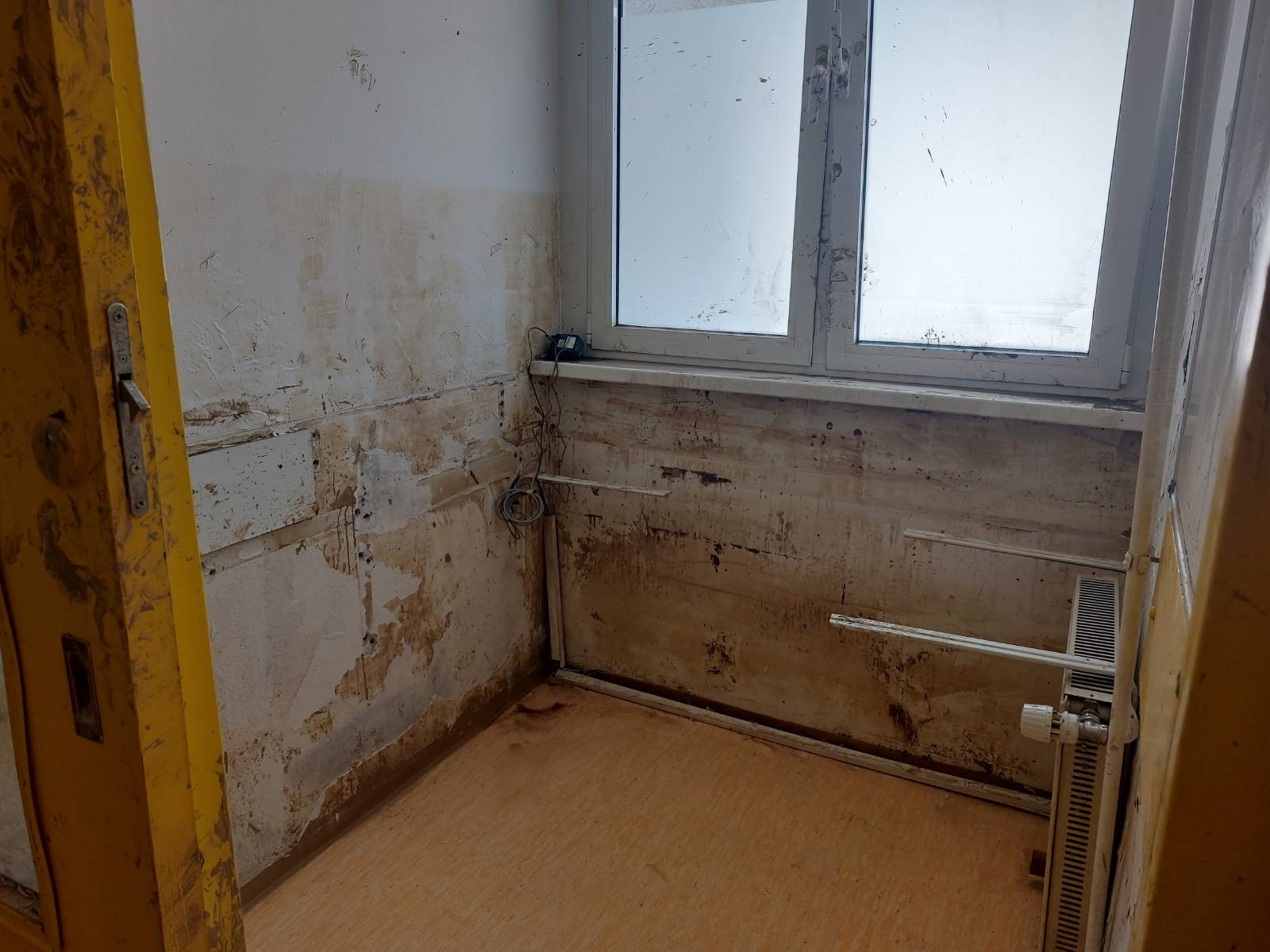 Vrtec v Mengšu nekaj dni po uničujočih poplavah, avgust 2023. Foto: N1