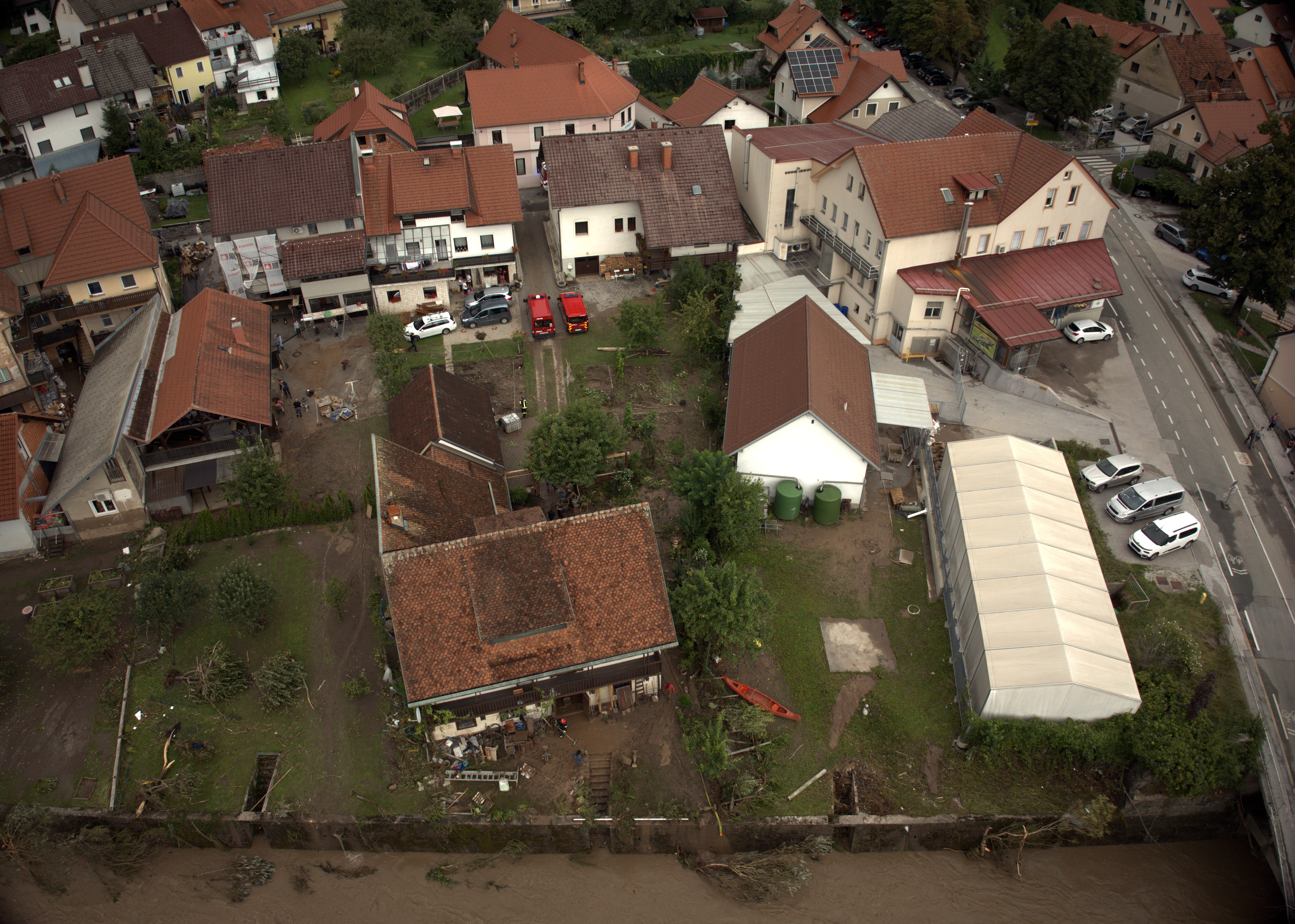 Poplave v Škofji Loki (LegitFilms / Mitja Legat)