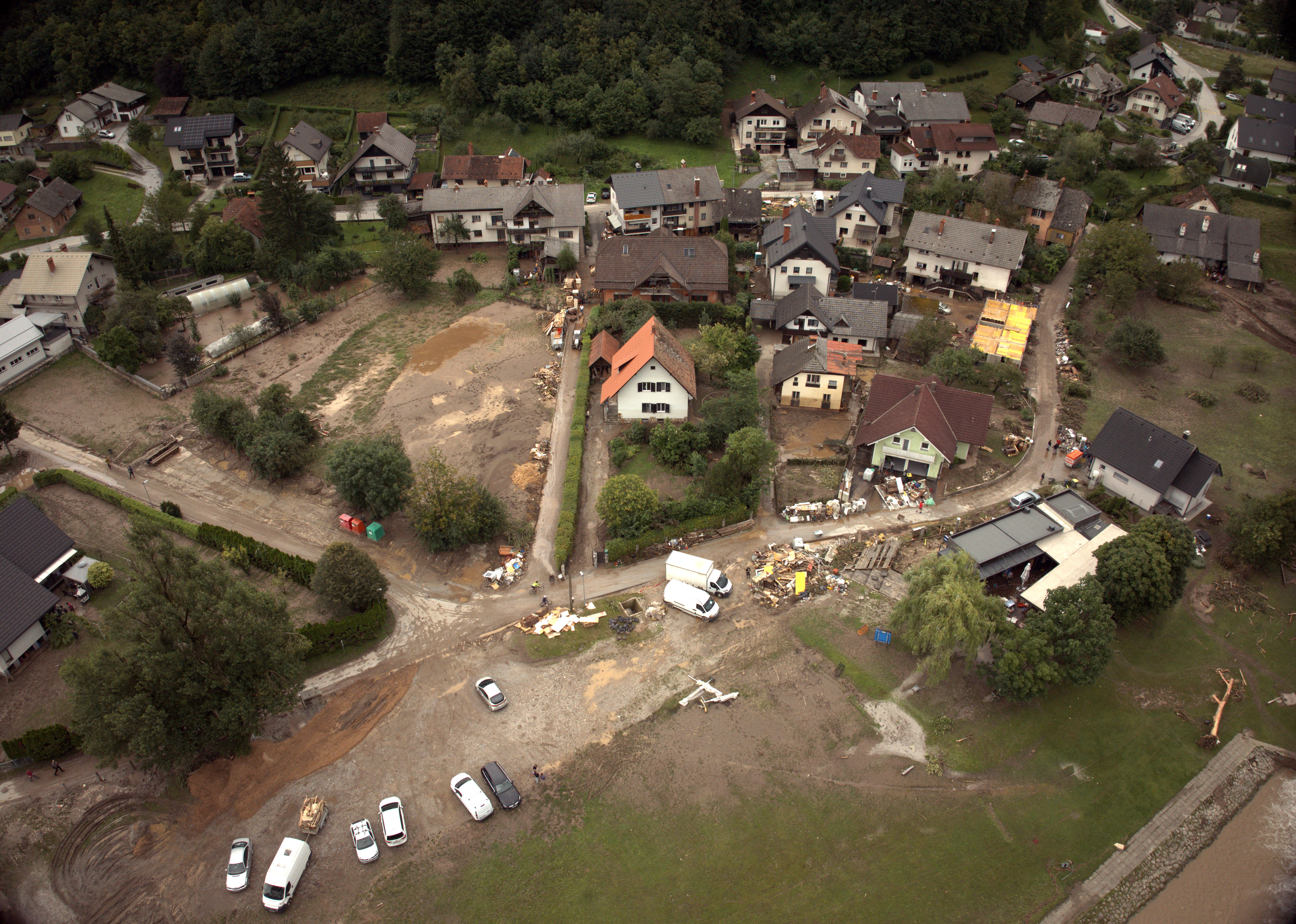 Poplave v Škofji Loki (LegitFilms / Mitja Legat)