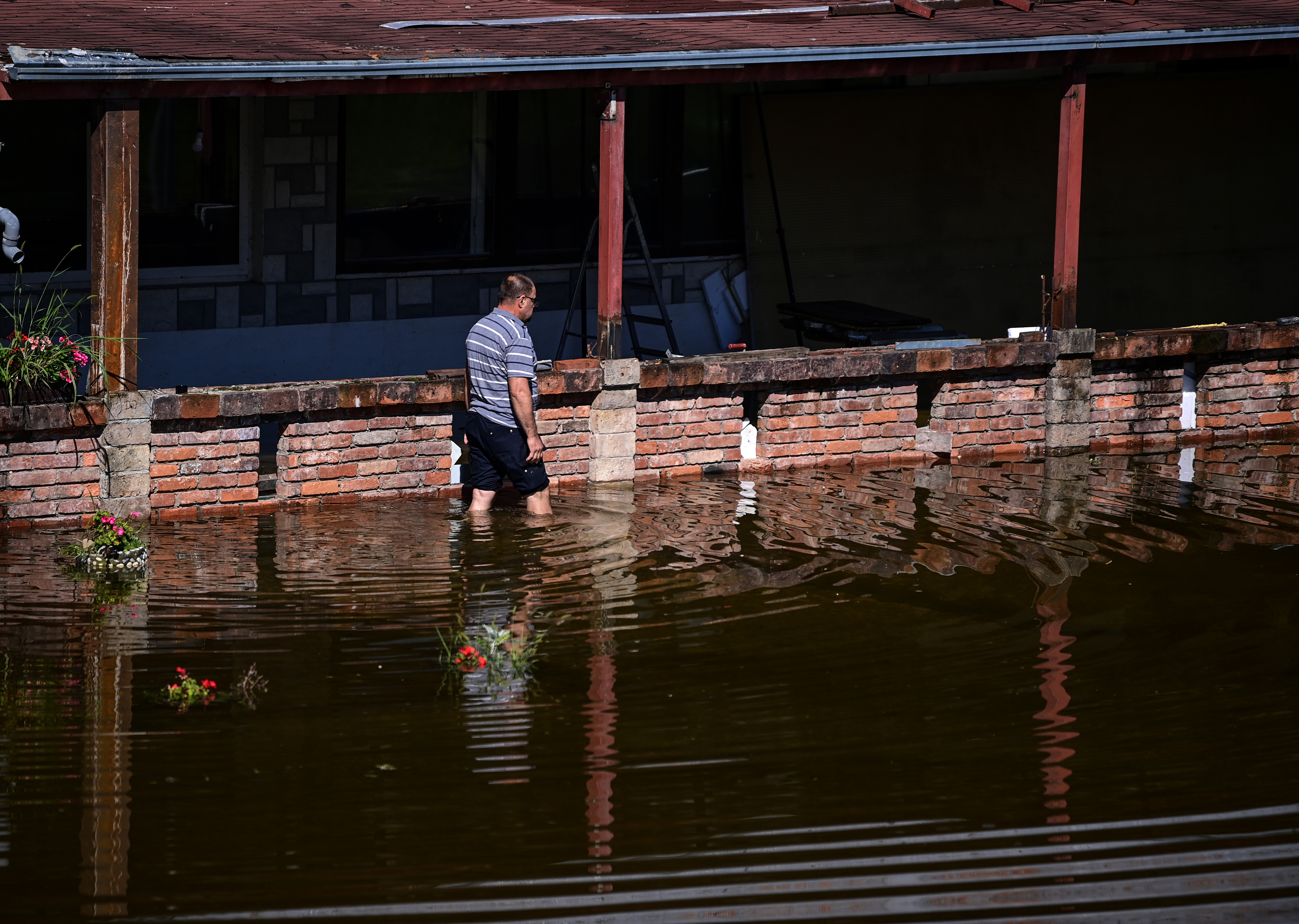 Narasla Sava na Hrvaškem. Foto: Igor Soban/PIXSELL/BOBO