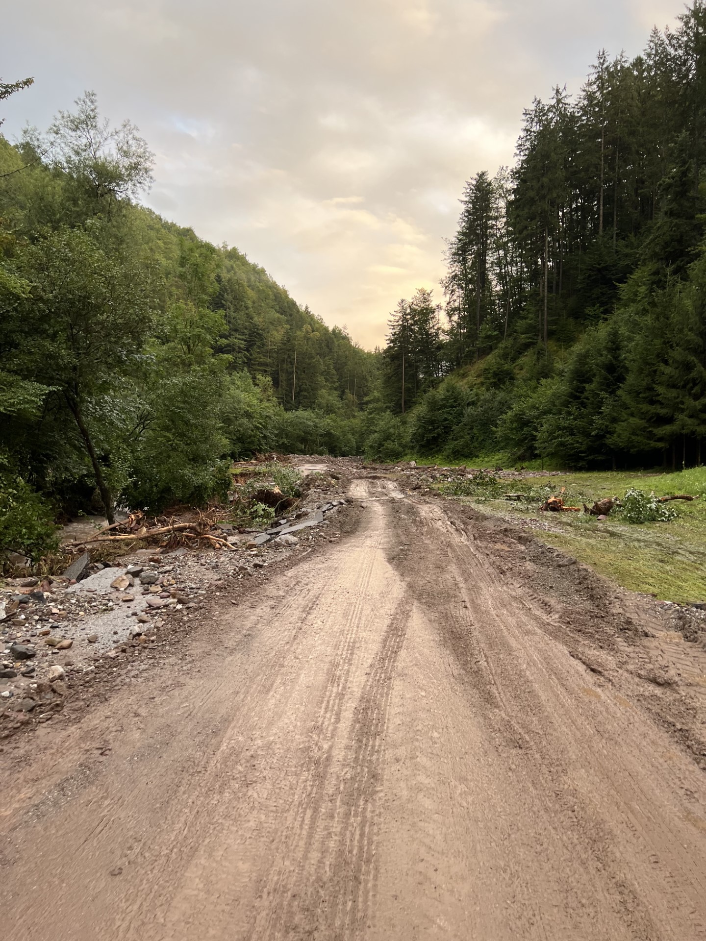 Opustošenje v Hrastnici (Foto: Bralka)