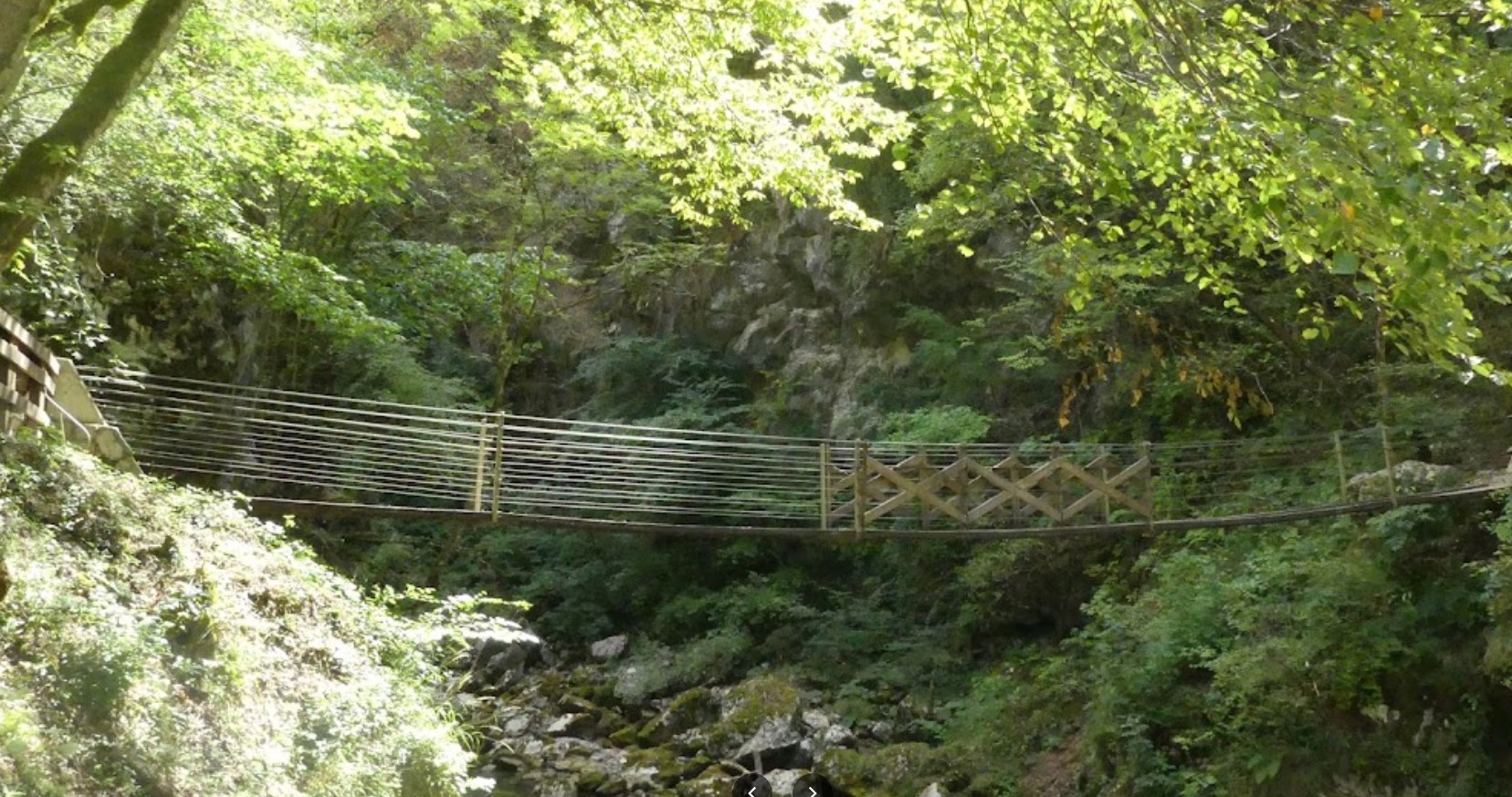 Tolminska korita/Sylivain Salerno/GOOGLE ZEMLJEVIDI (zajem zaslona)