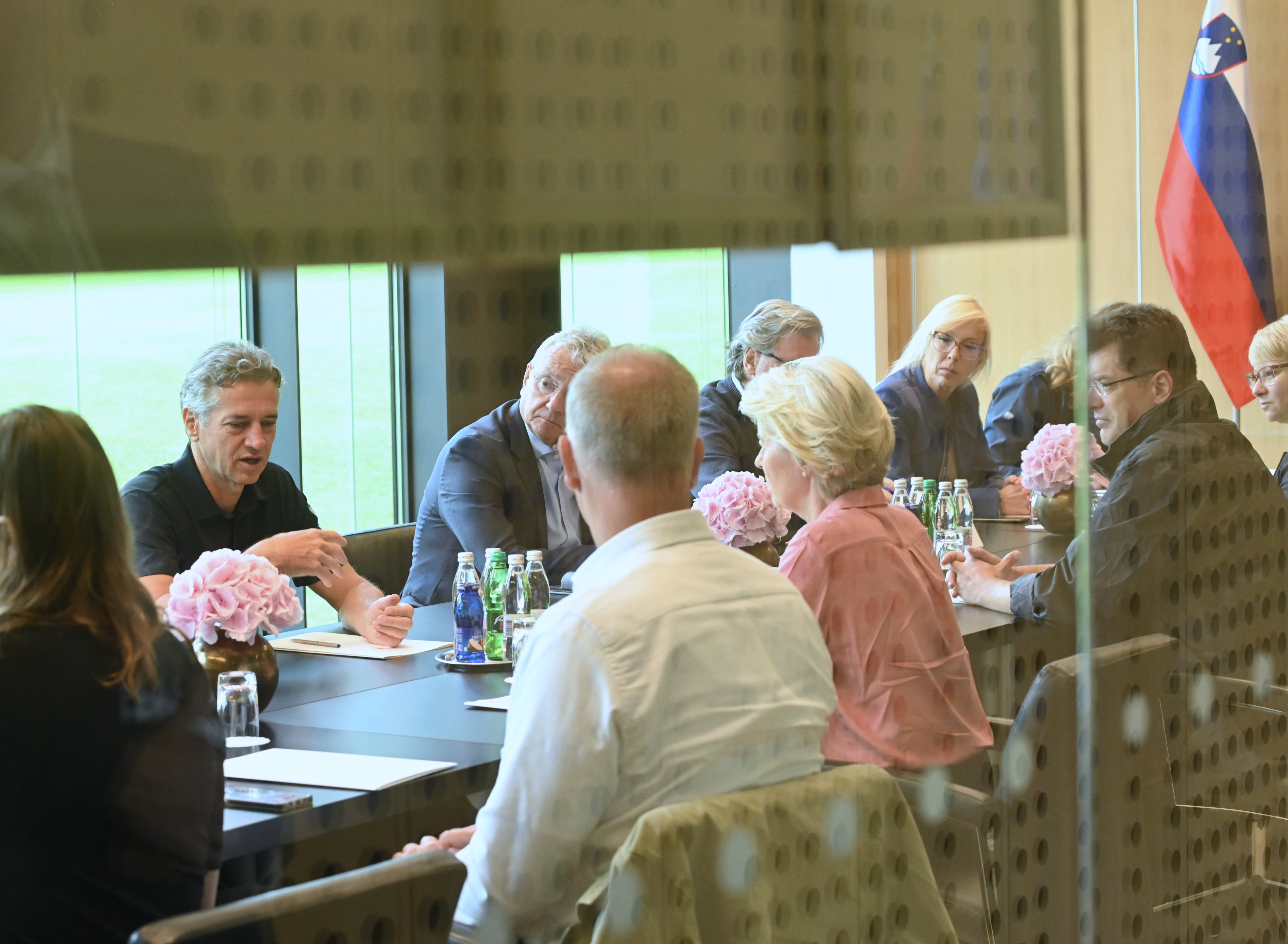 Obisk Ursule von der Leyen v Sloveniji (Foto: Žiga Živulović jr./BOBO)