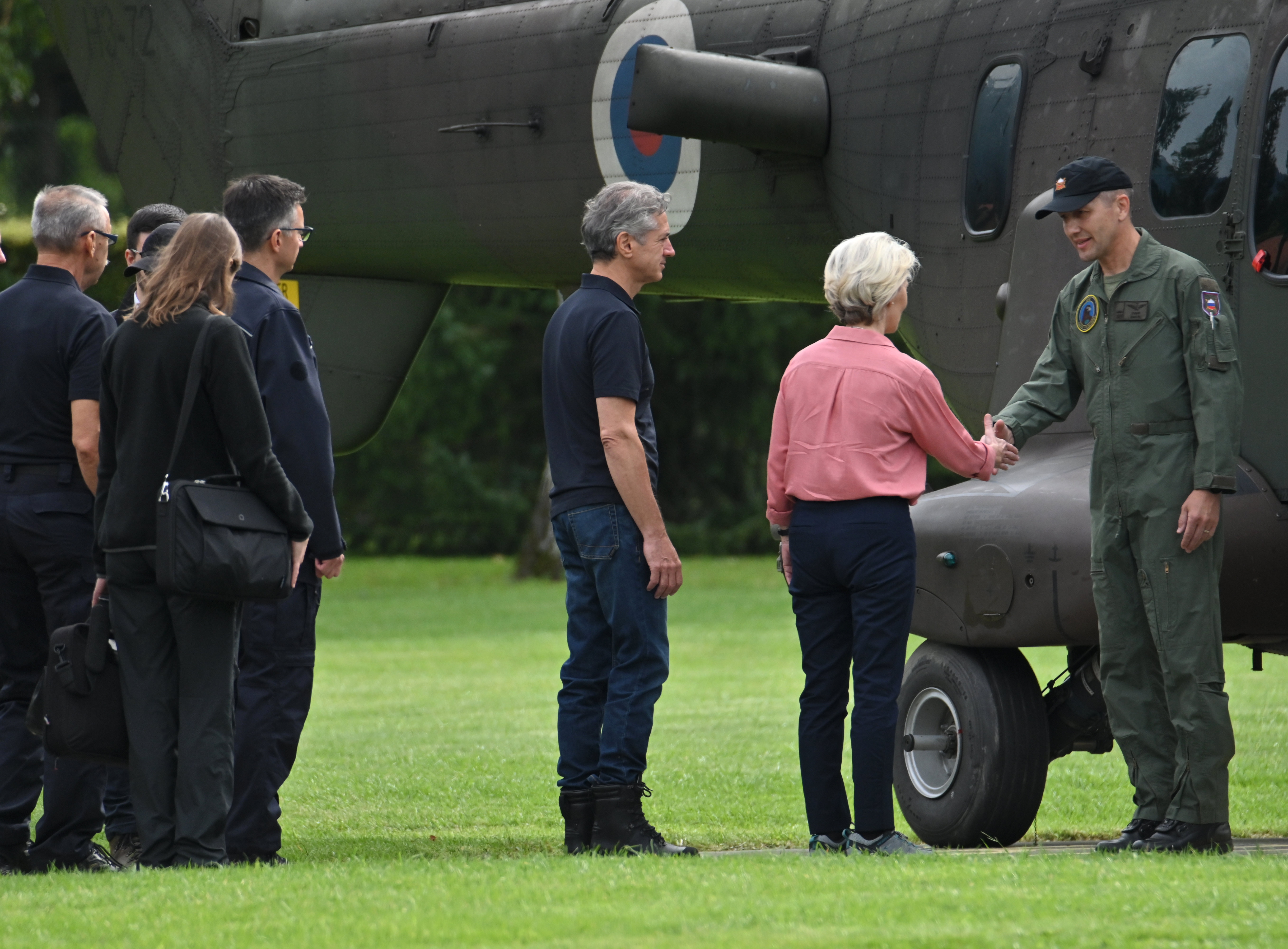Obisk Ursule von der Leyen (Foto: Žiga Živulović jr./BOBO)