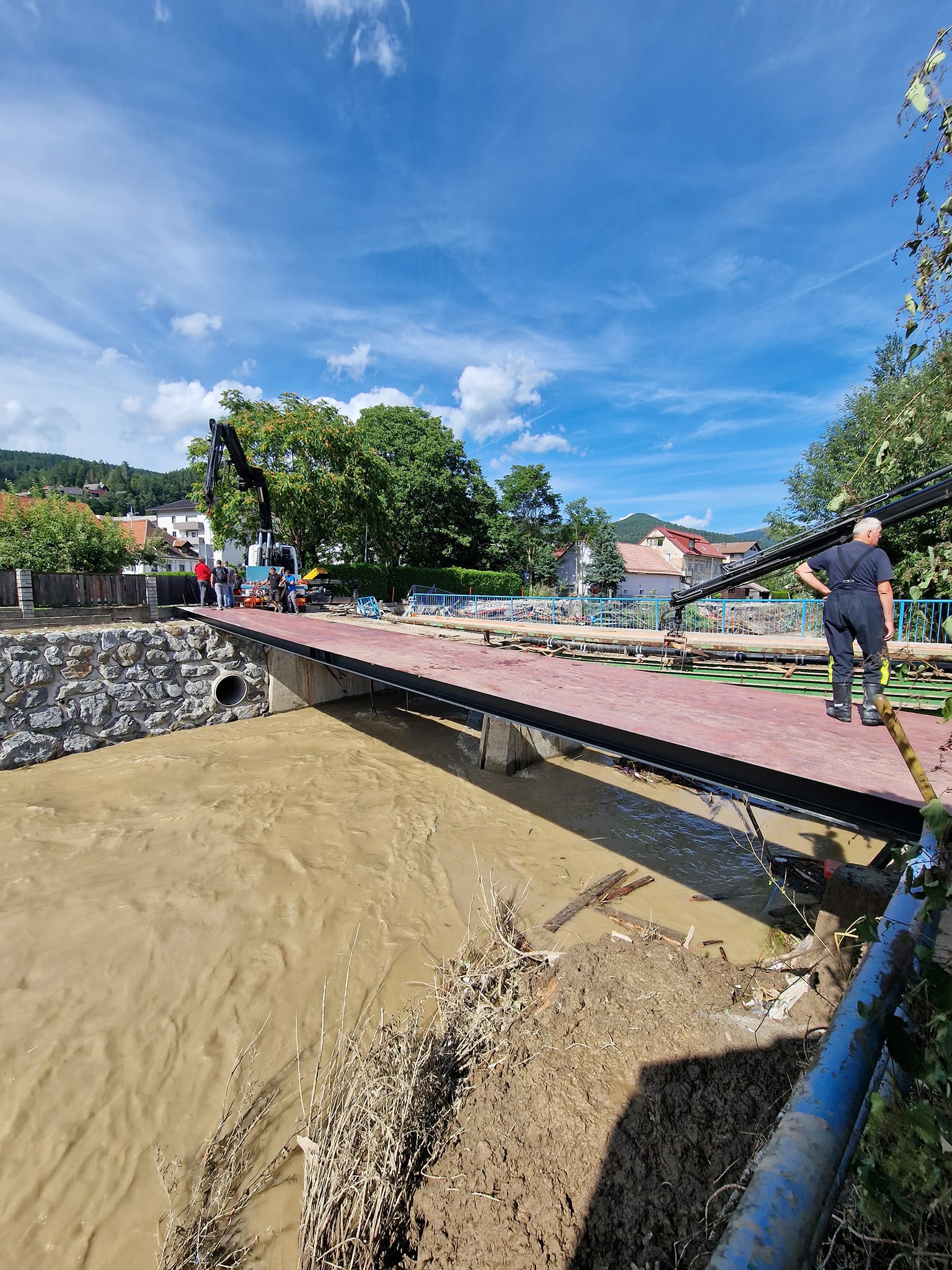 most čez mežo, prevalje, duler