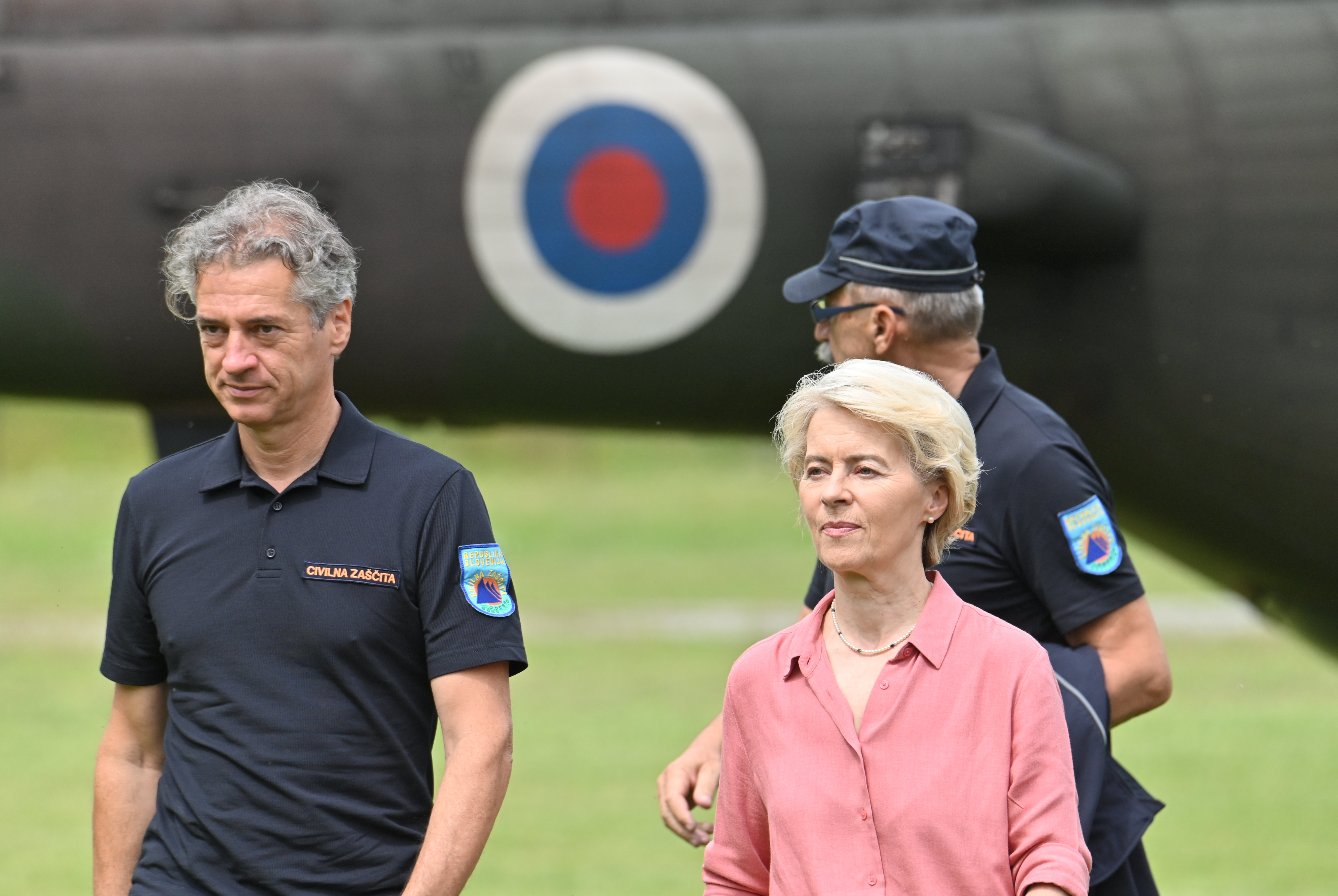 helikopter, Ursula von der Leyen, Robert Golob