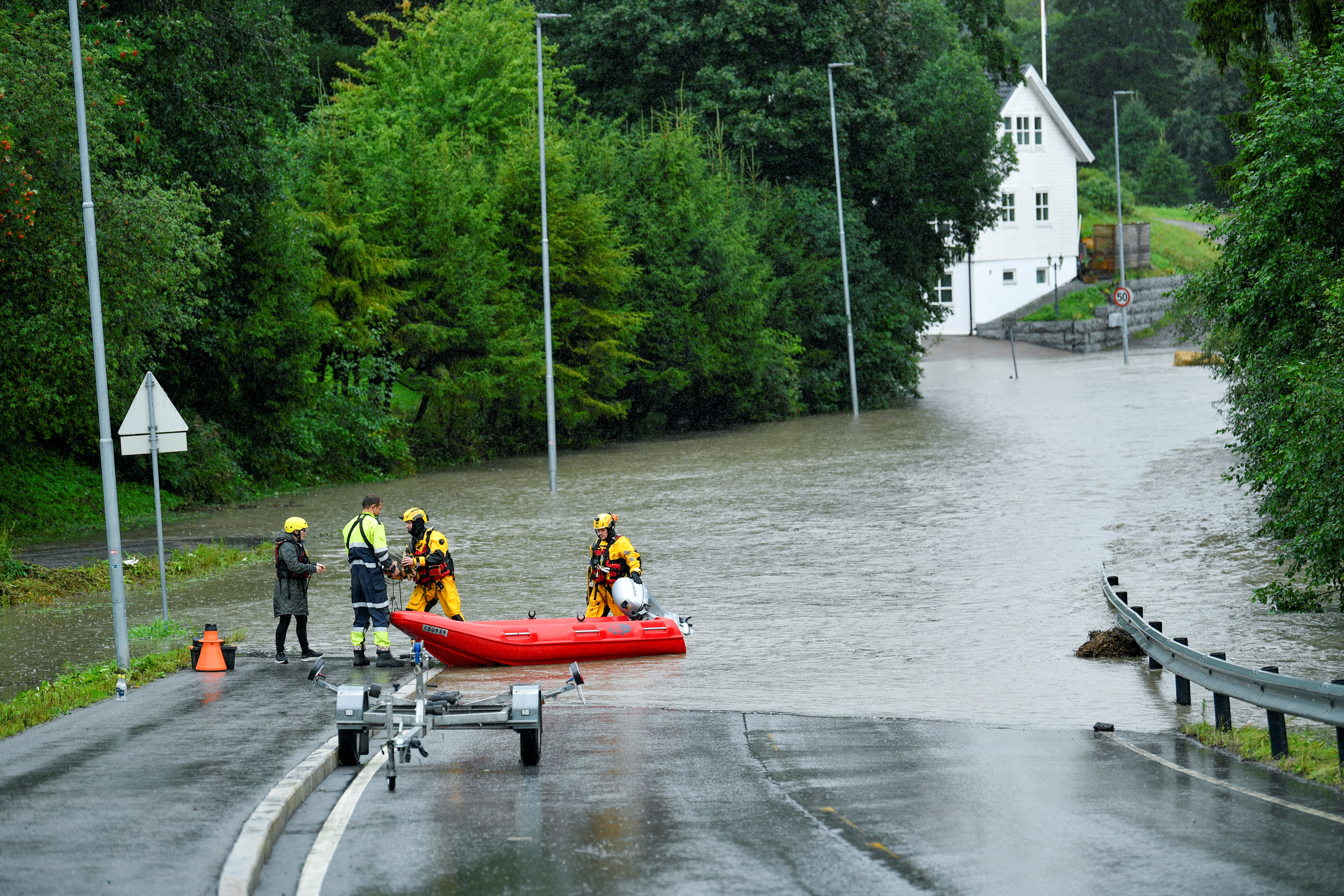 Poplave na Norveškem (NTB/Rodrigo Freitas via REUTERS)