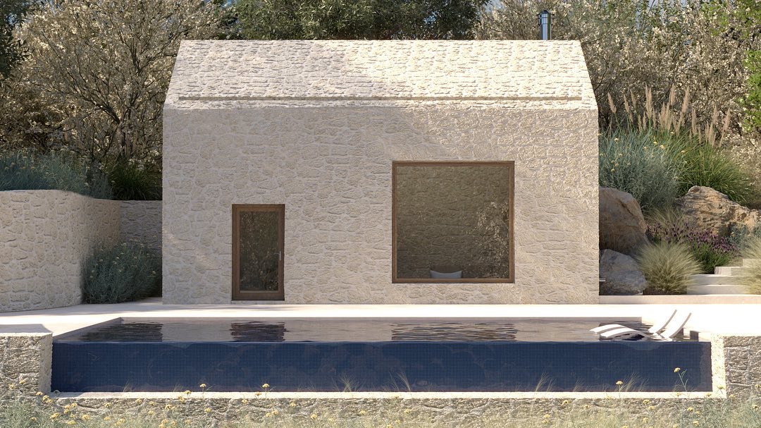 domus lapis, kamnita hiša, Bosna in Hercegovina, BiH, arhitektura