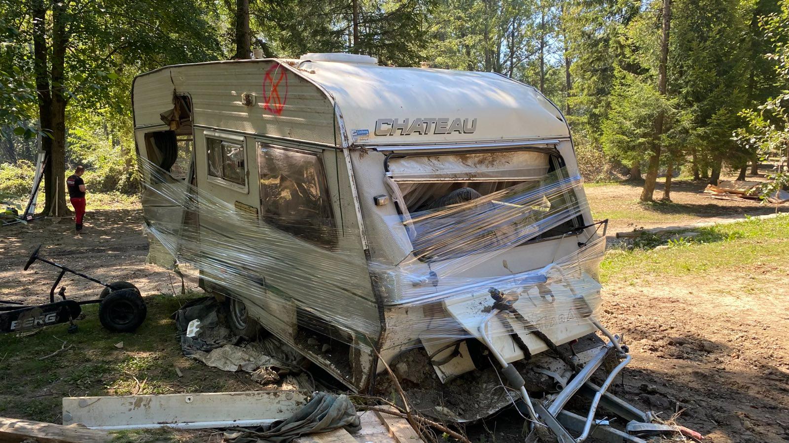 Dan solidarnosti, posledice poplav v Kampu Menina (Foto: Jan Gregorc/N1)