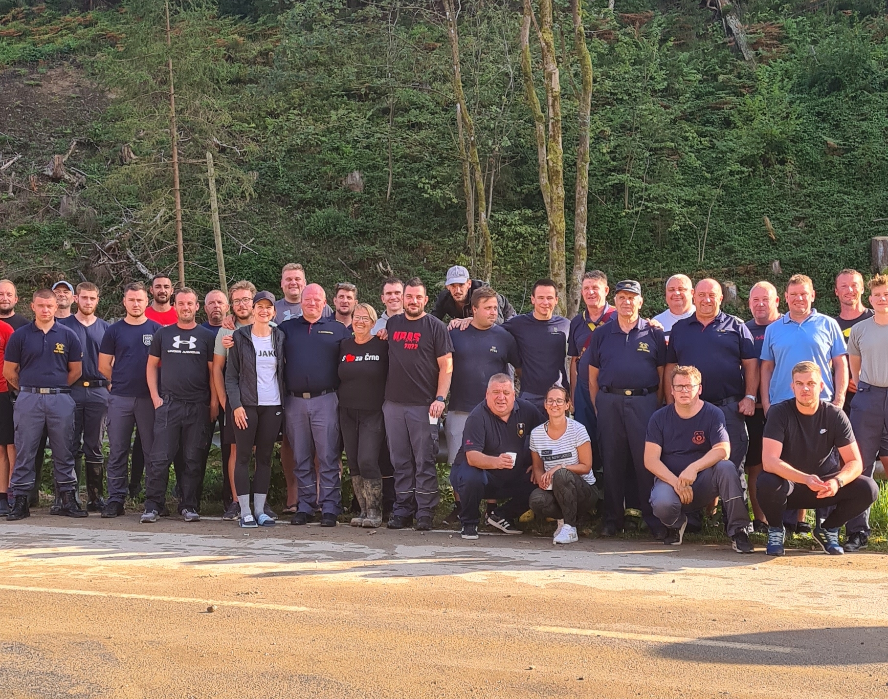Dan solidarnosti, prostovoljci v Črni na Koroškem (foto: Občina Črna na Koroškem)