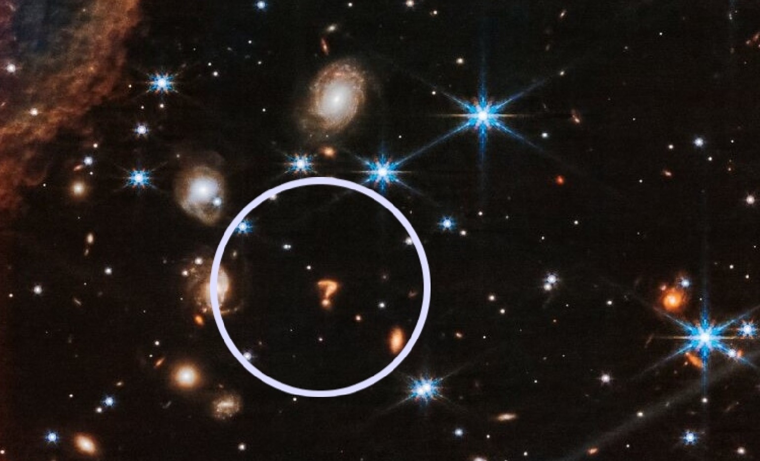 vprašaj, vesolje, galaksija, astronomija, teleskop James Webb