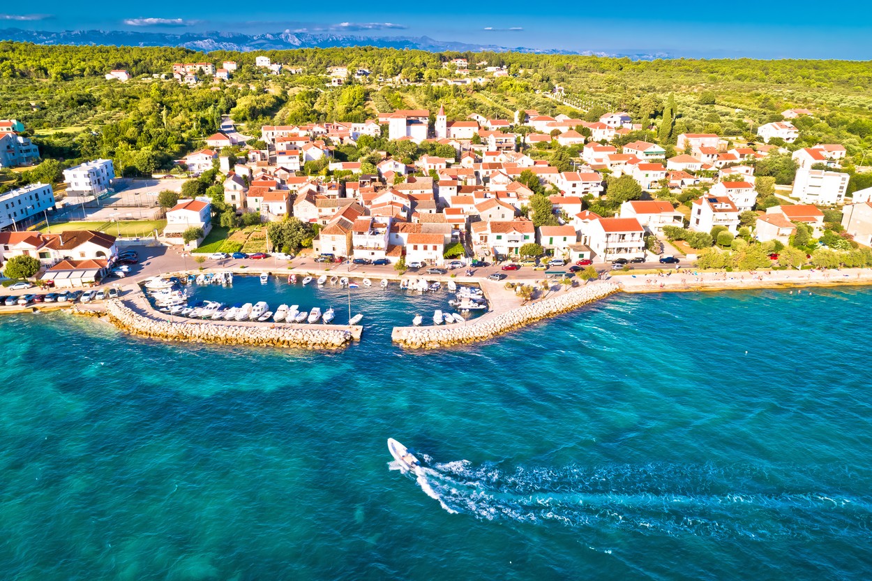 Diklo, Zadar, plaža, hrvaška