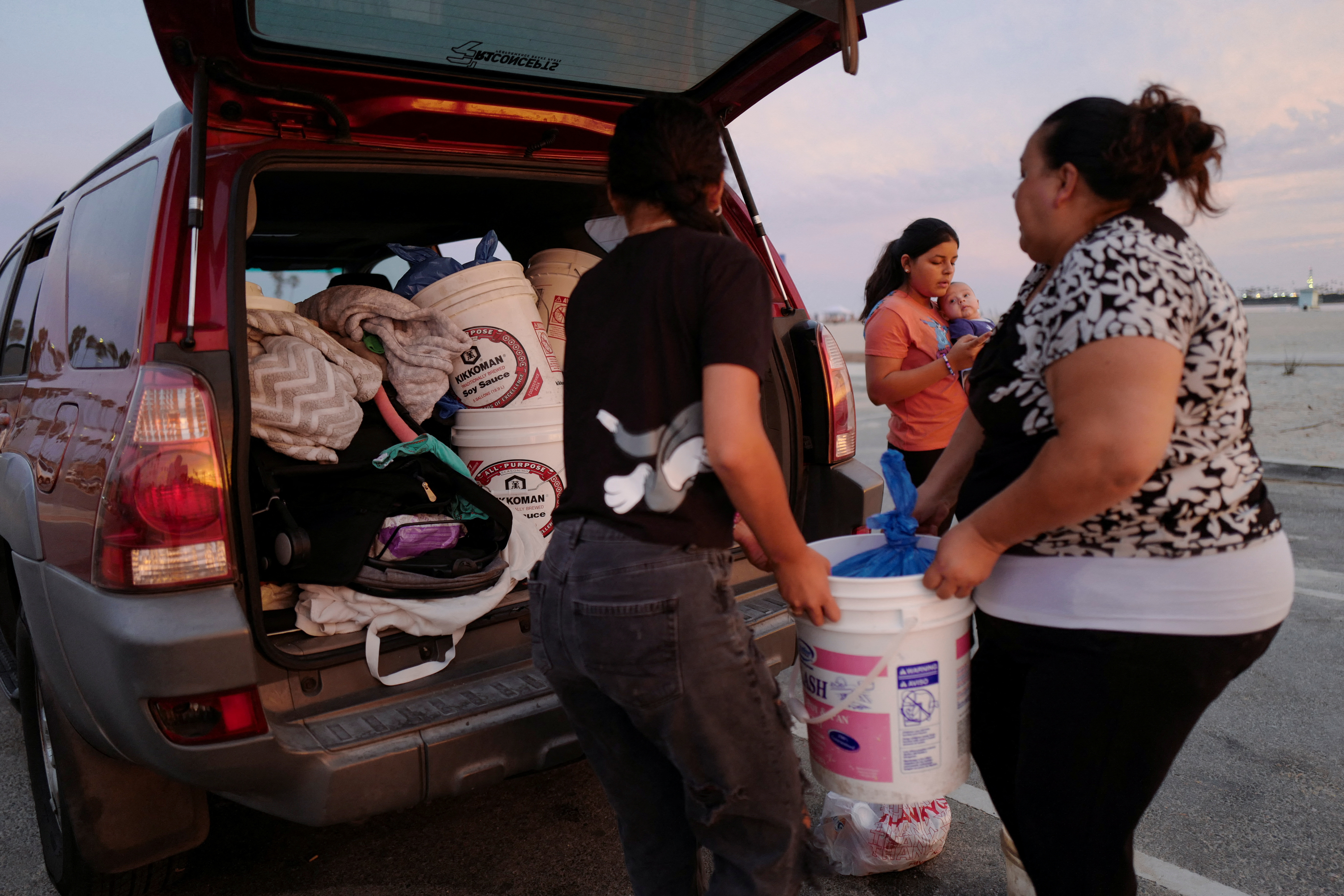 Hilary, orkan, priprave, ZDA, poplave