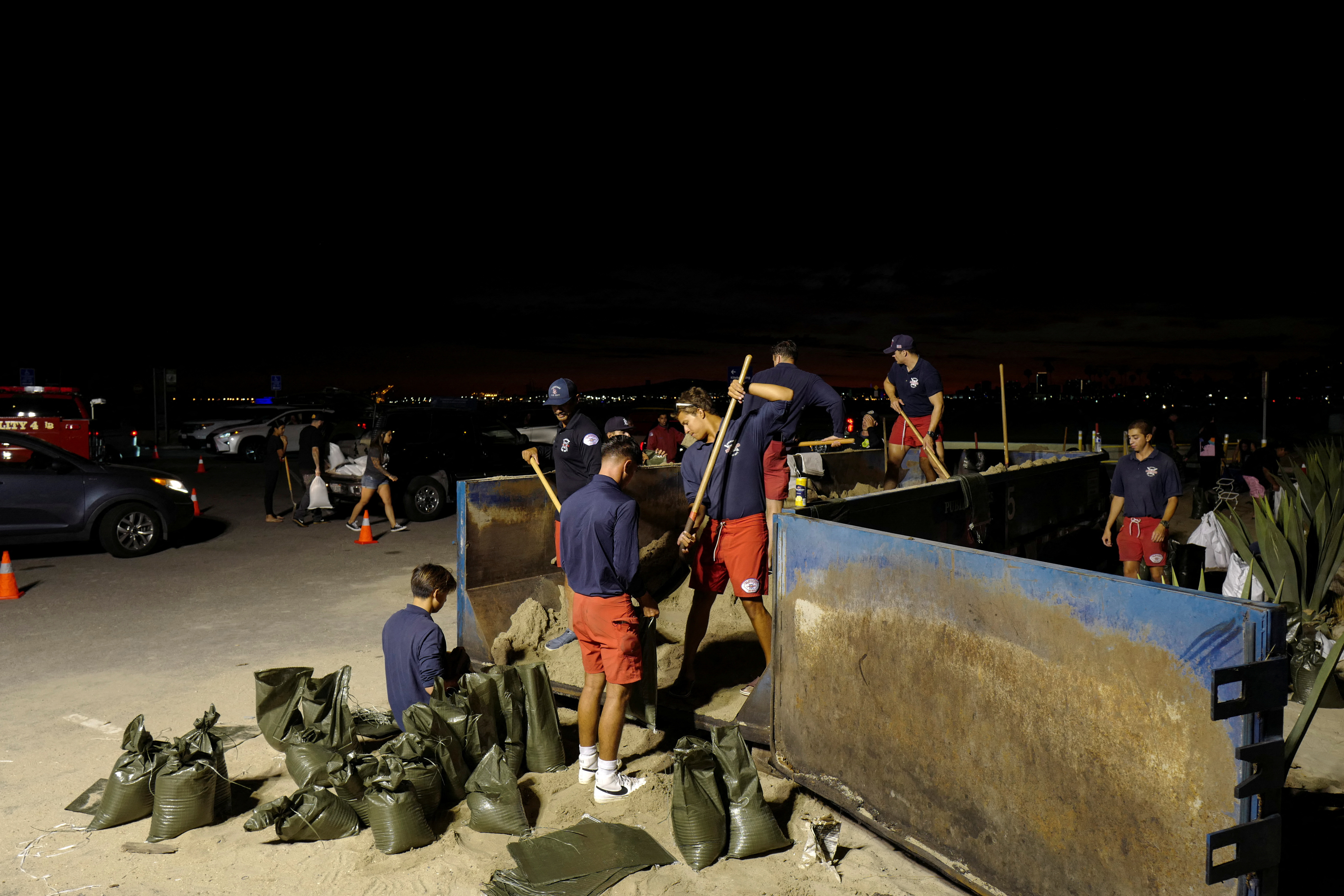 Hilary, orkan, priprave, ZDA, poplave