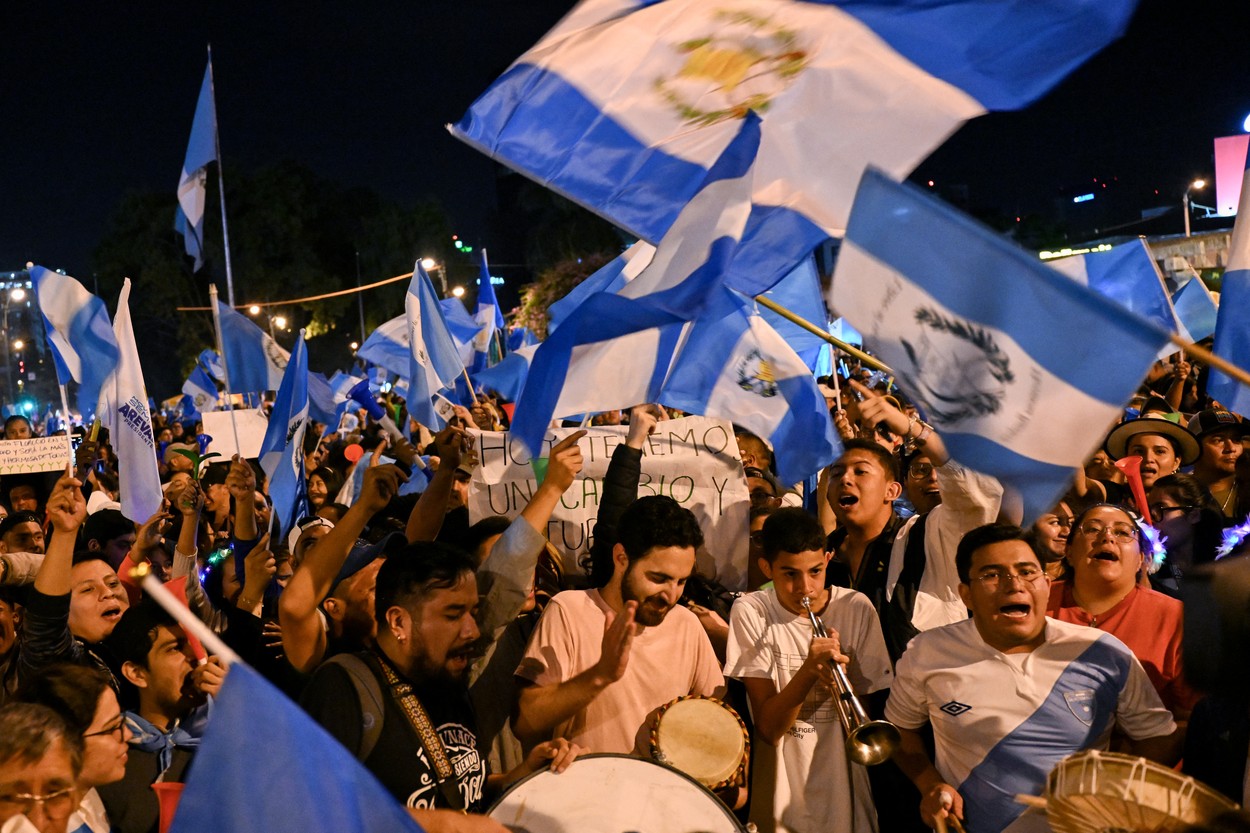 Predsedniške volitve v Gvatemali.