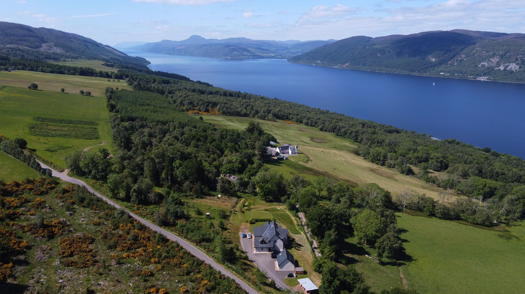 Loch Ness, Škotska, Velika Britanija, jezero, Nessie, pošast