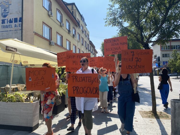 protest, ženske, BiH, Banjaluka