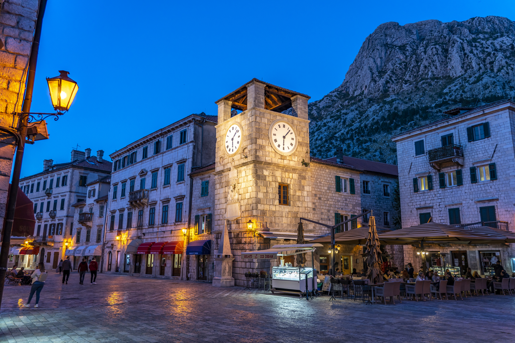 Kotor, Kotorski zaliv, Boka Kotorska, Črna gora; Jadran, Jadransko morje