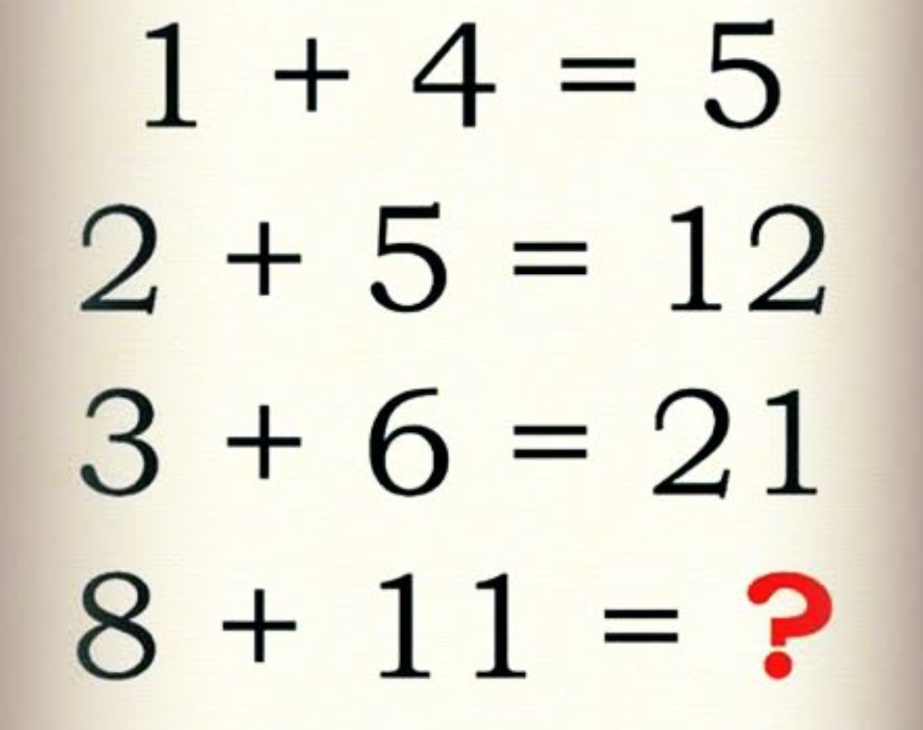 Uganka, Twtiter, X, račun, matematika