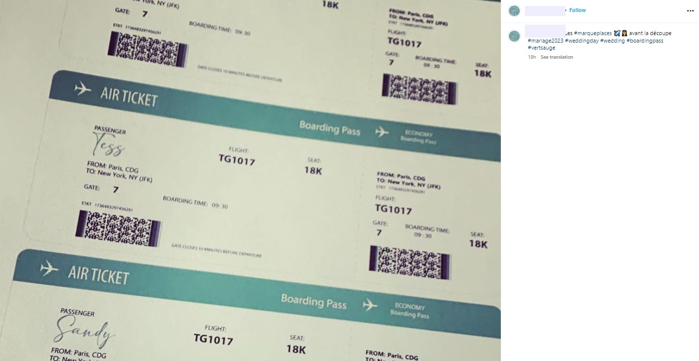 boarding pass, letalska karta, instagram
