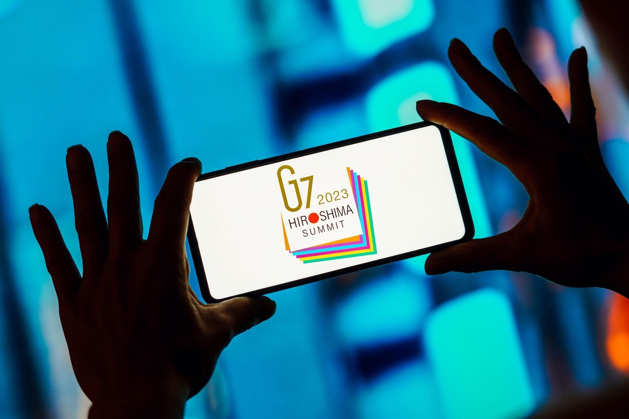 G7,vrh,hirošima,logo,Hiroshima,japonska,49,srečanje
