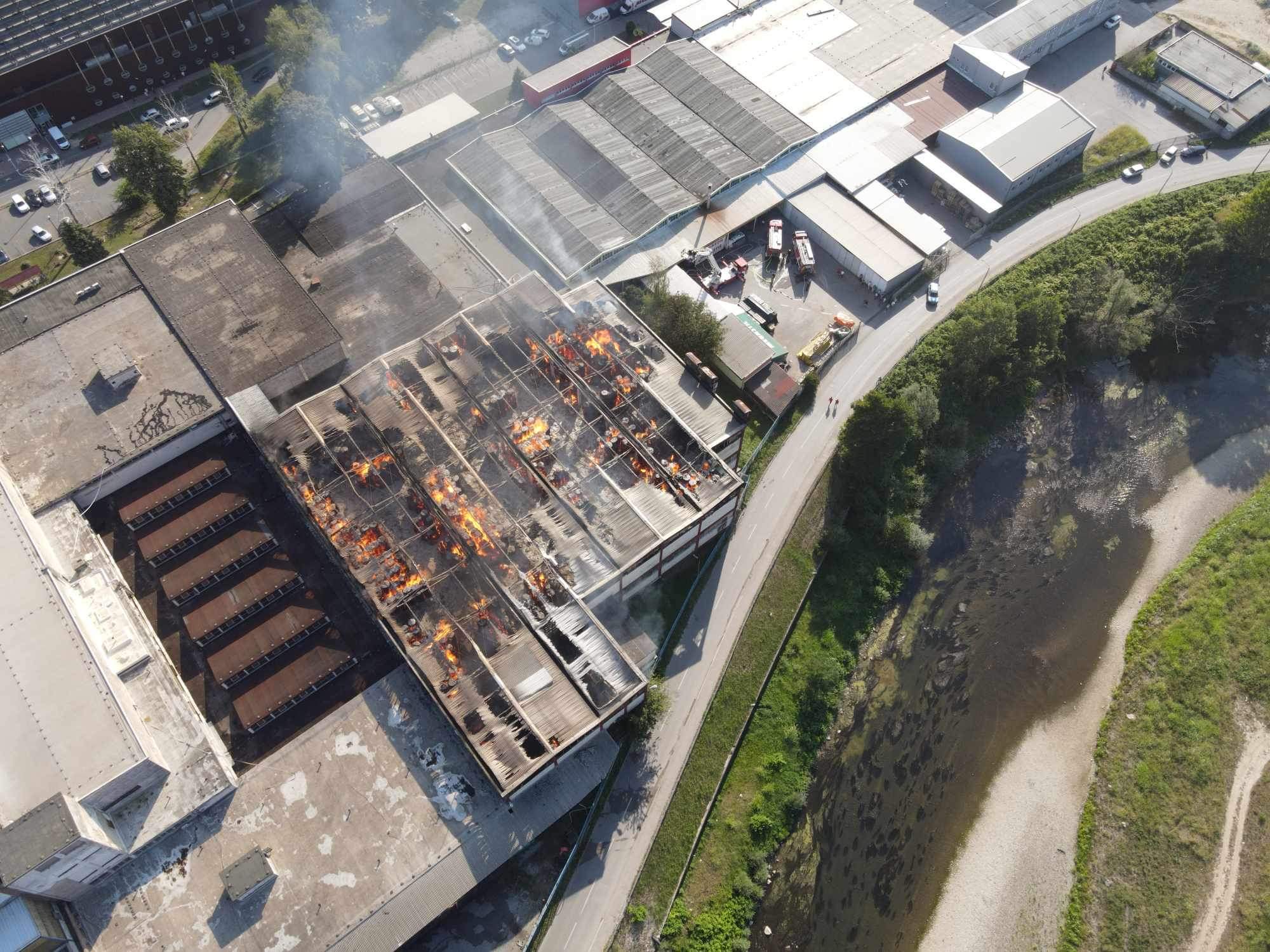 Največja tovarna papirja v BiH.