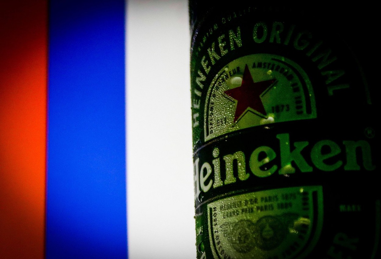 Heineken,rusija,izhod,odhod,pivo,logo
