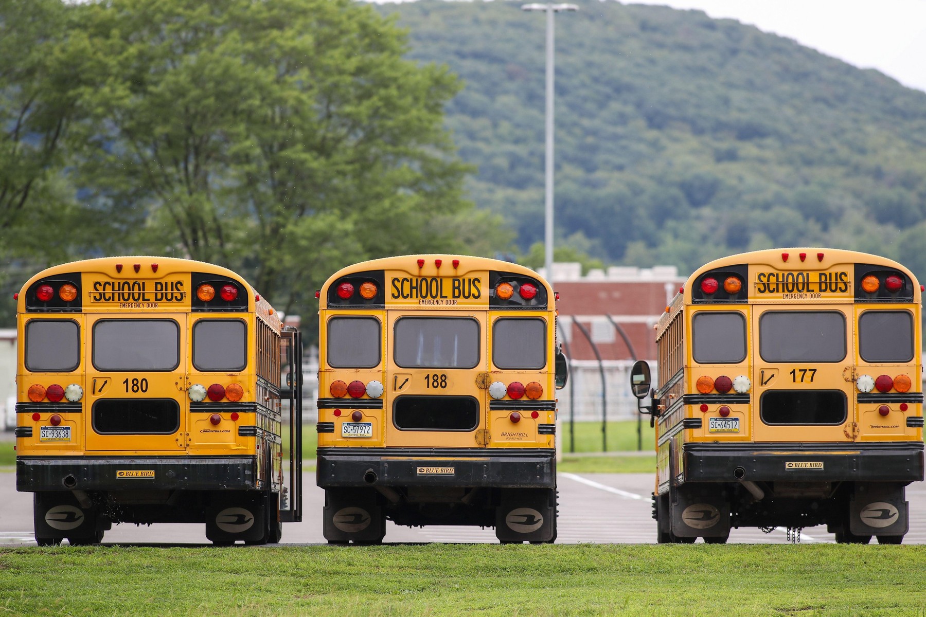 šolski avtobus, šola, ZDA