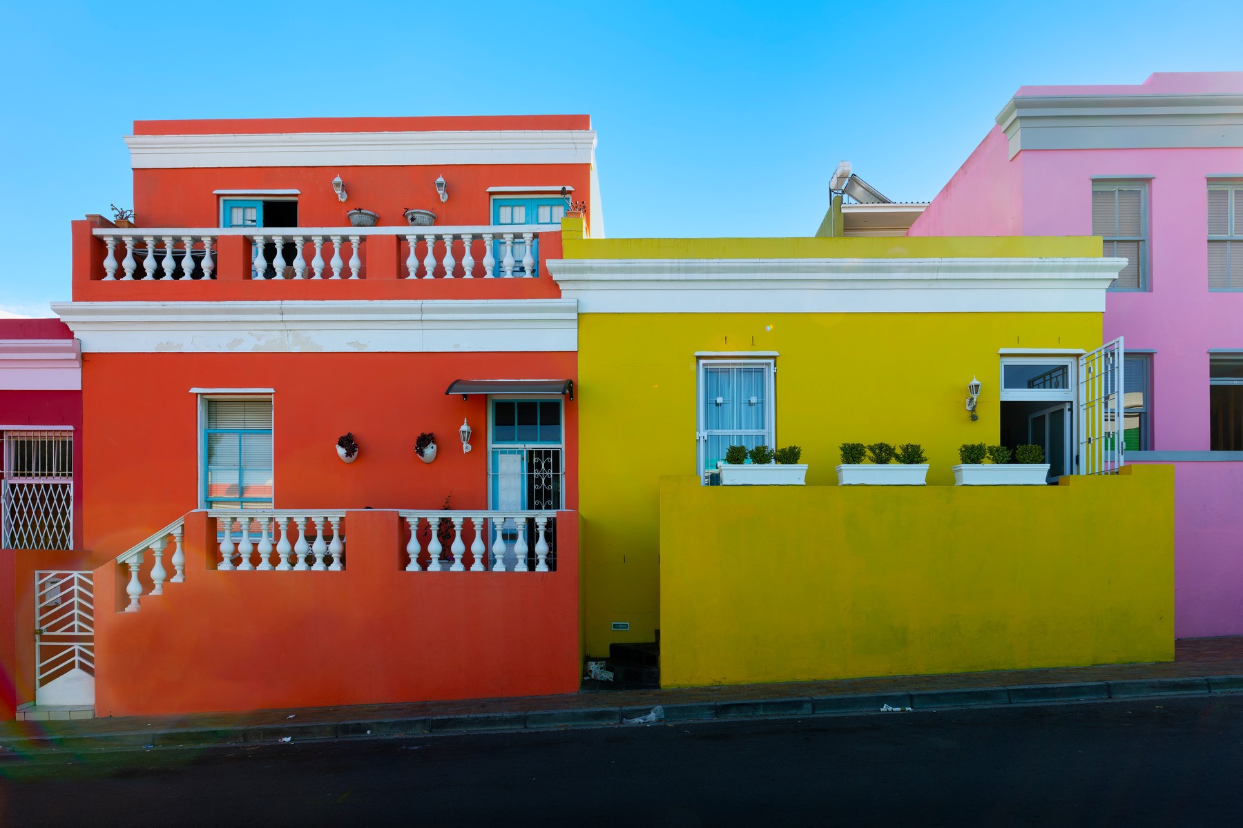 pisane hiše, zgradbe, Malezija