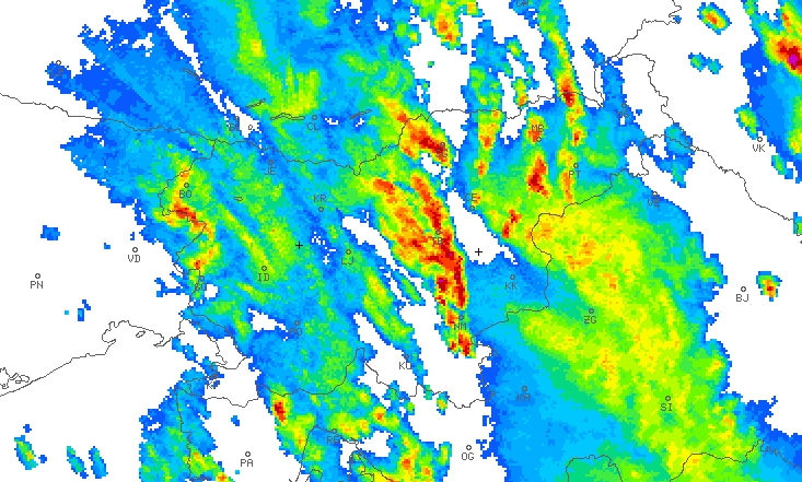 radarska slika slovenija