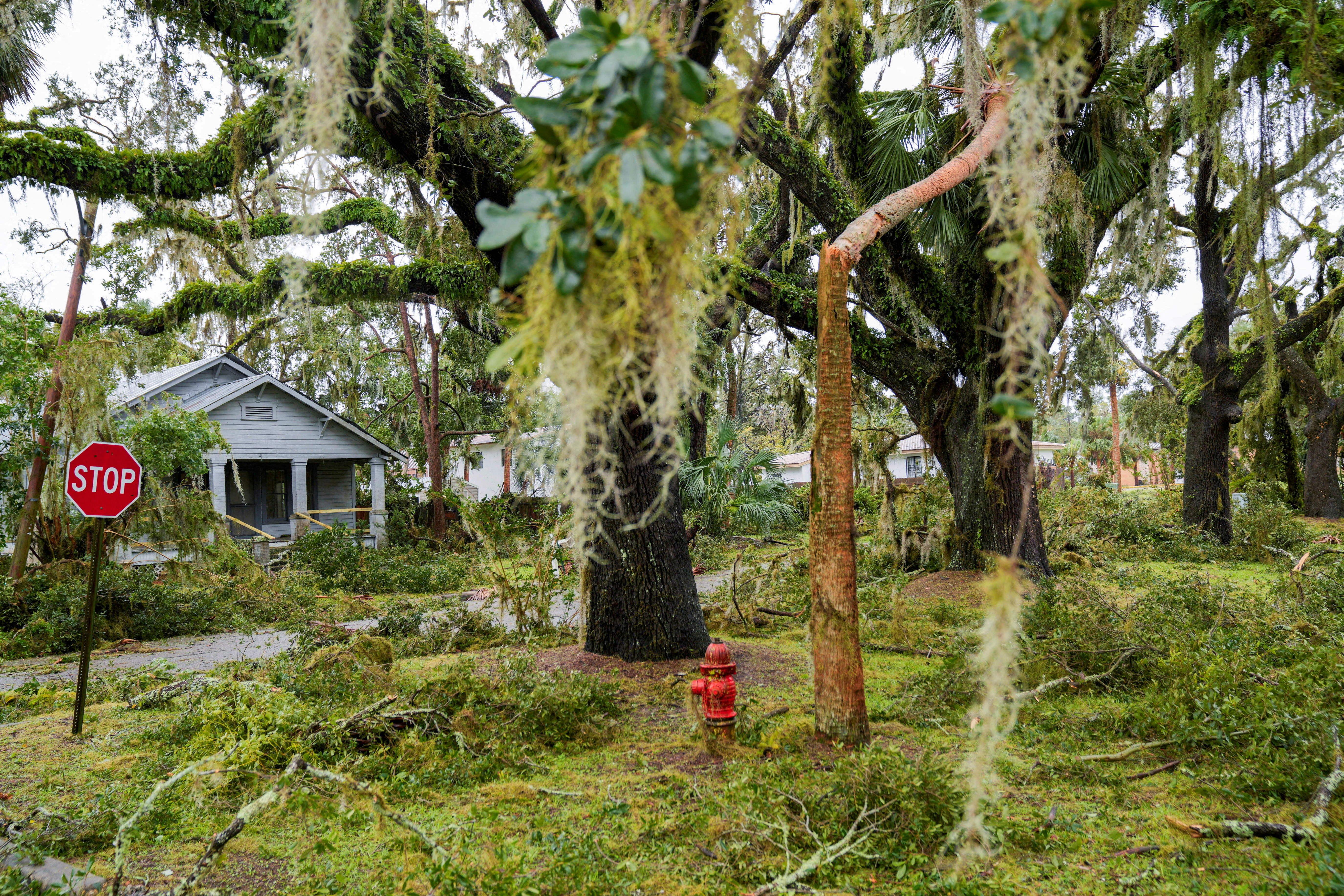 orkan Idali, florida, poplavljene ulice
