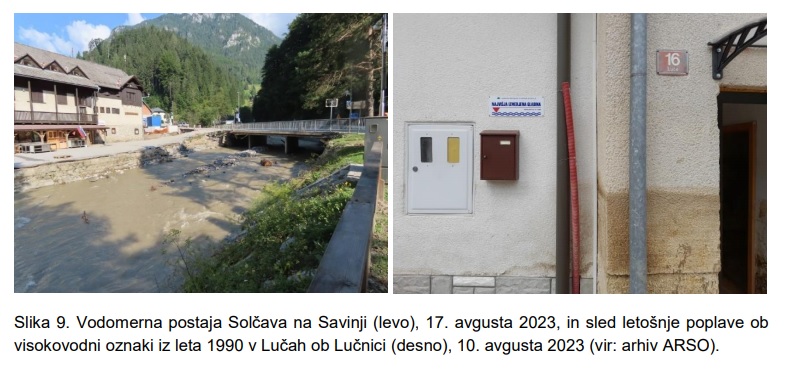 arso poročilo o poplavah