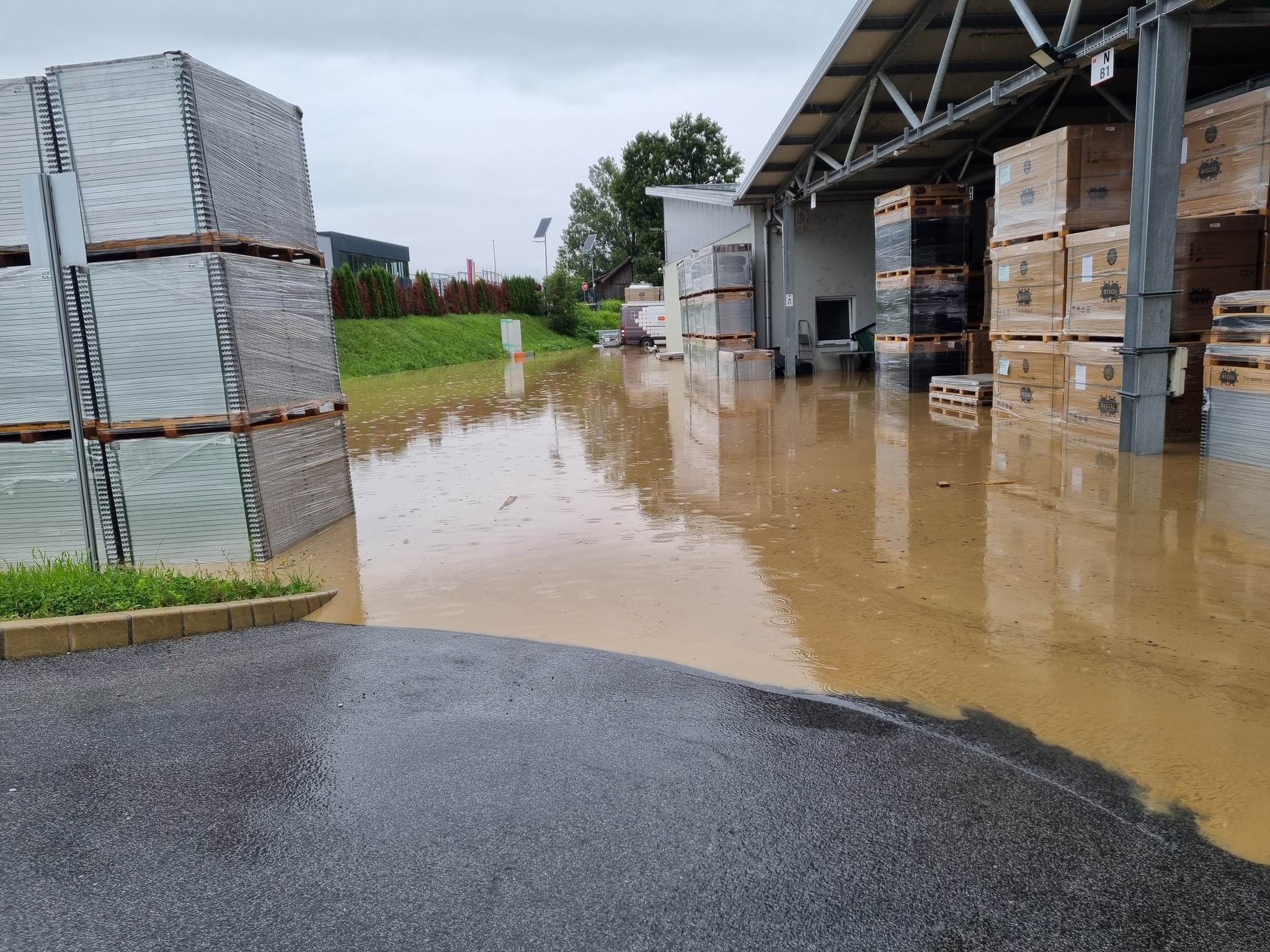 Bisol, poplave, avgust 2023