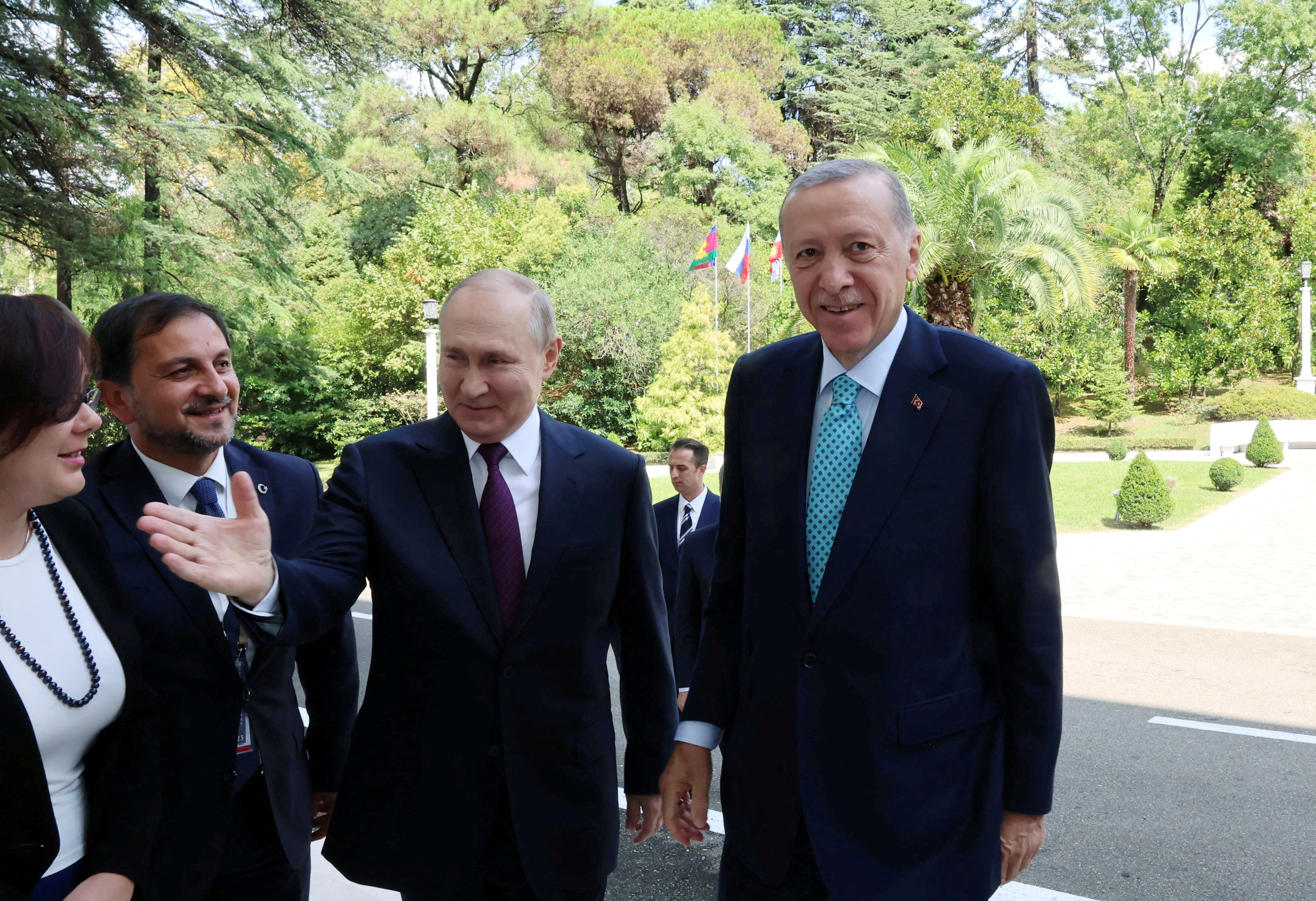 Vladimir Putin, Recep Tayyip Erdogan