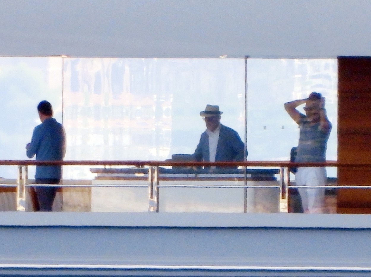 Steven Spielberg, jahta, italija