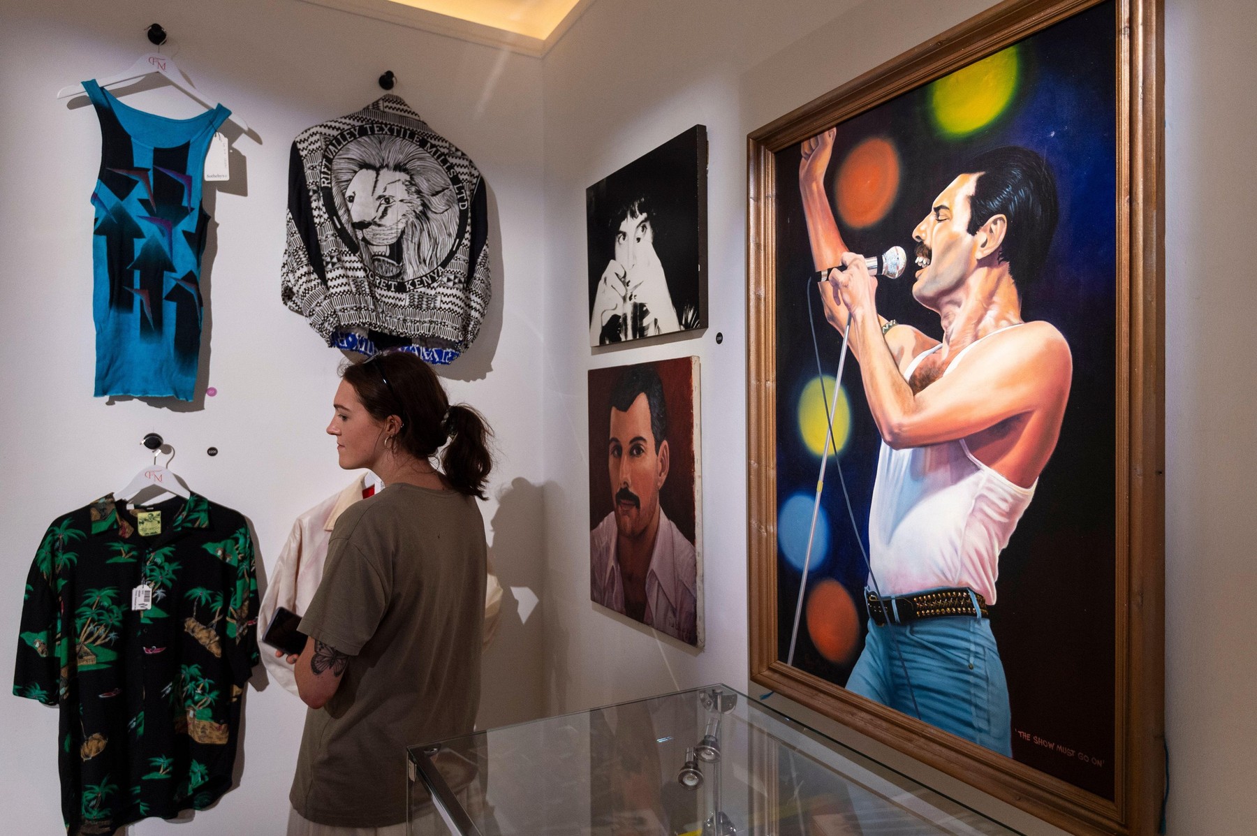 dražba,  freddie mercury