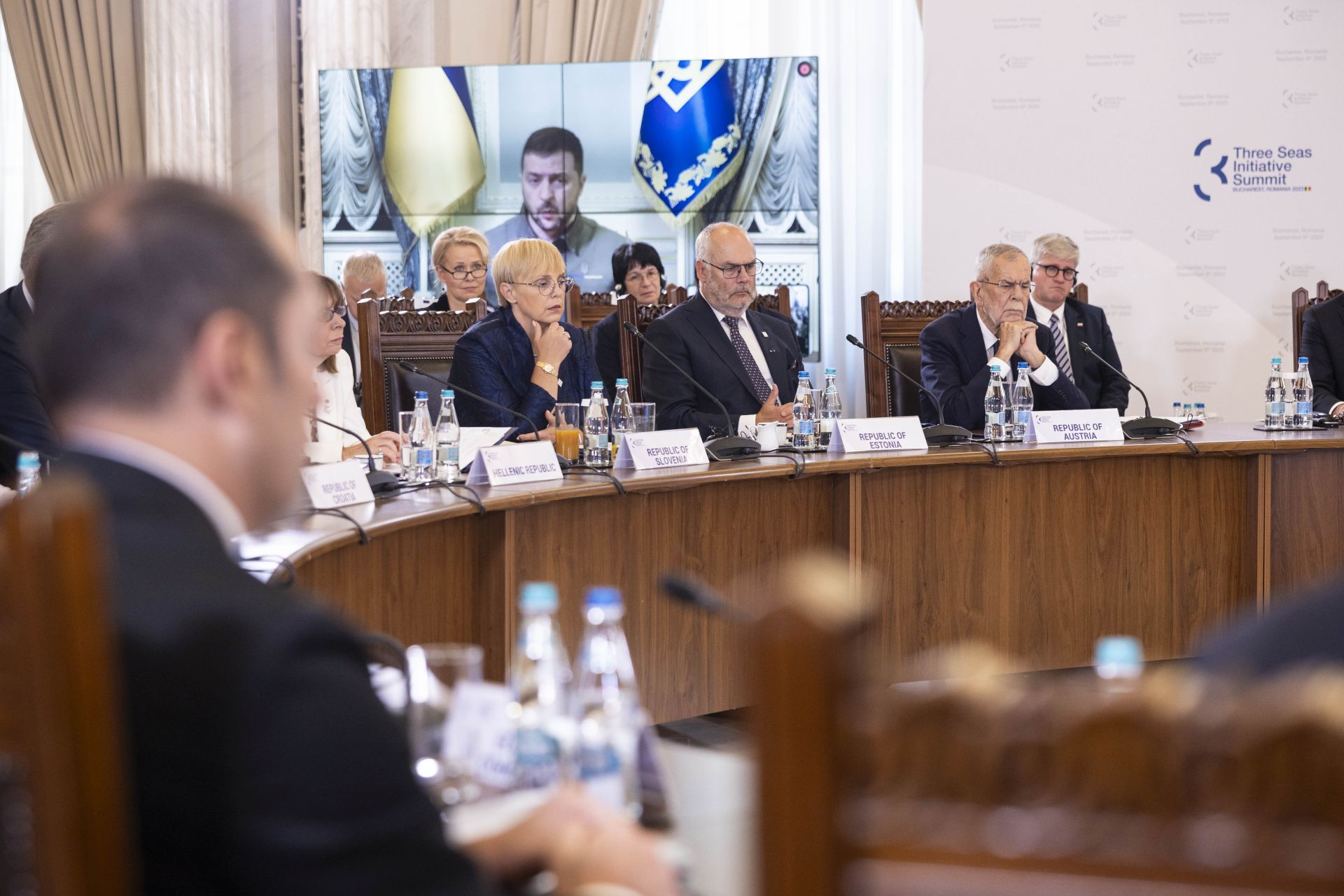 Predsednica republike Nataša Pirc Musar na 8. srečanju voditeljev pobude Tri morja.