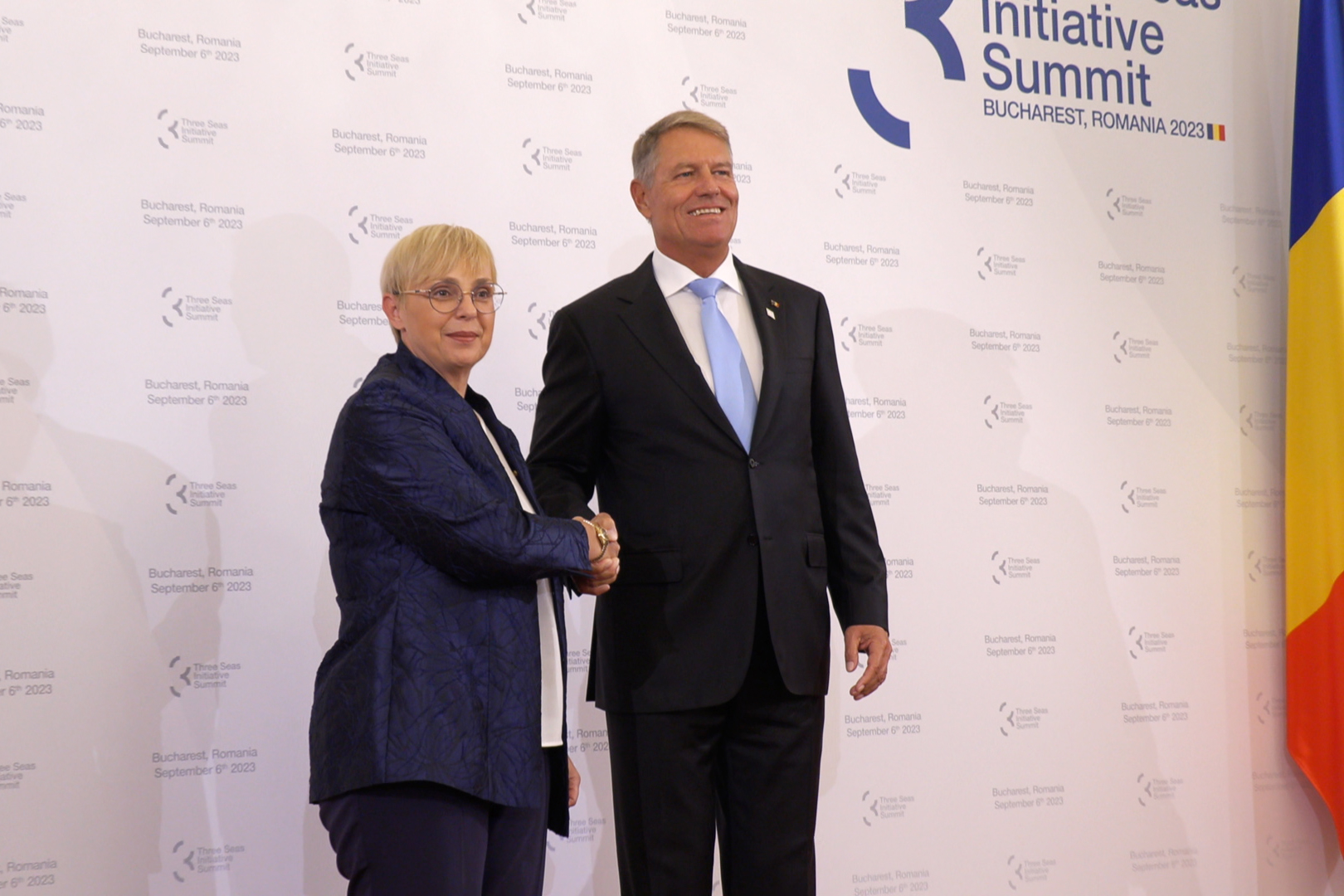 Predsednica republike Nataša Pirc Musar na 8. srečanju voditeljev pobude Tri morja.