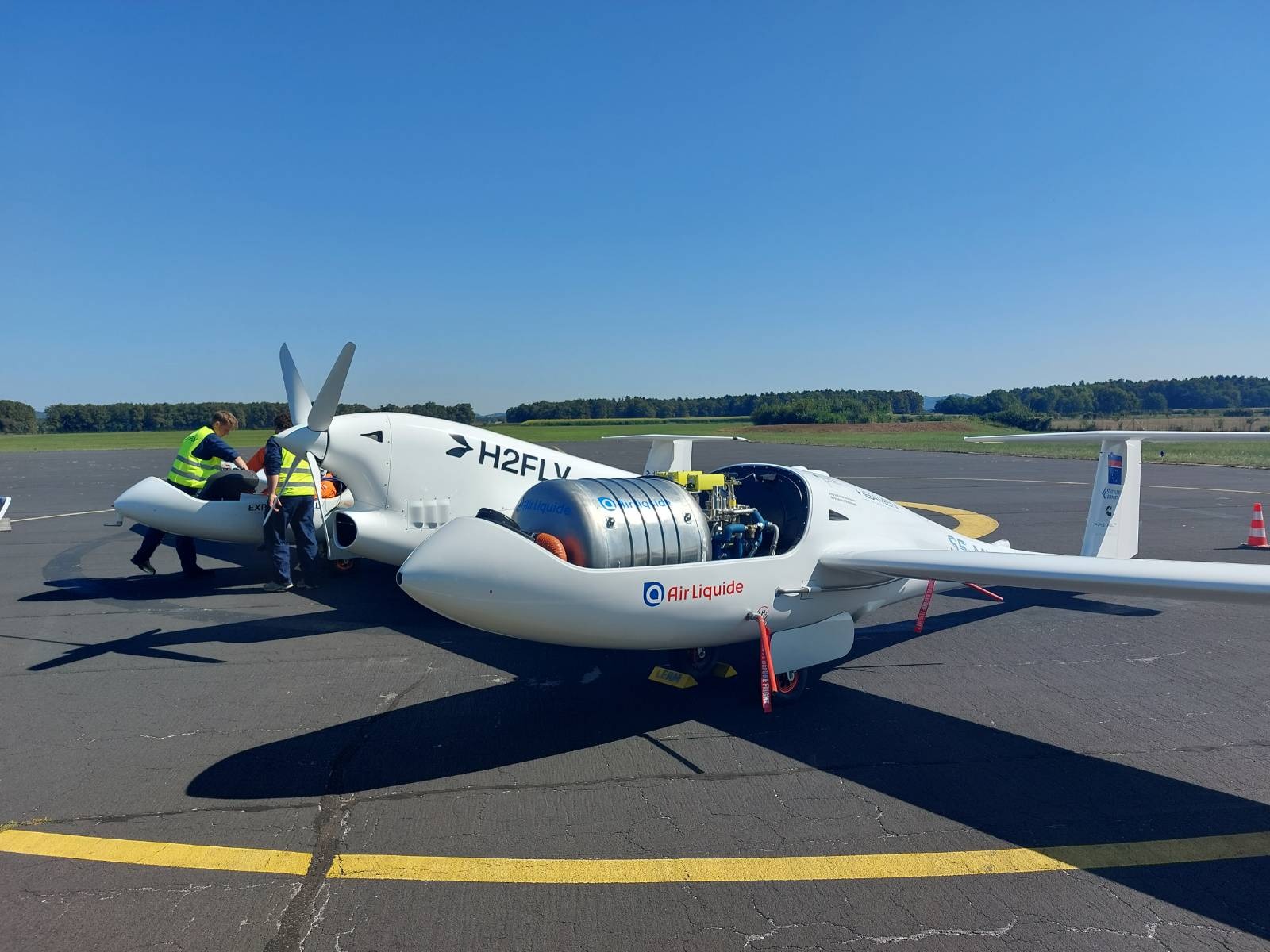 Letalo H2FLY, letalo na tekoči vodikov pogon