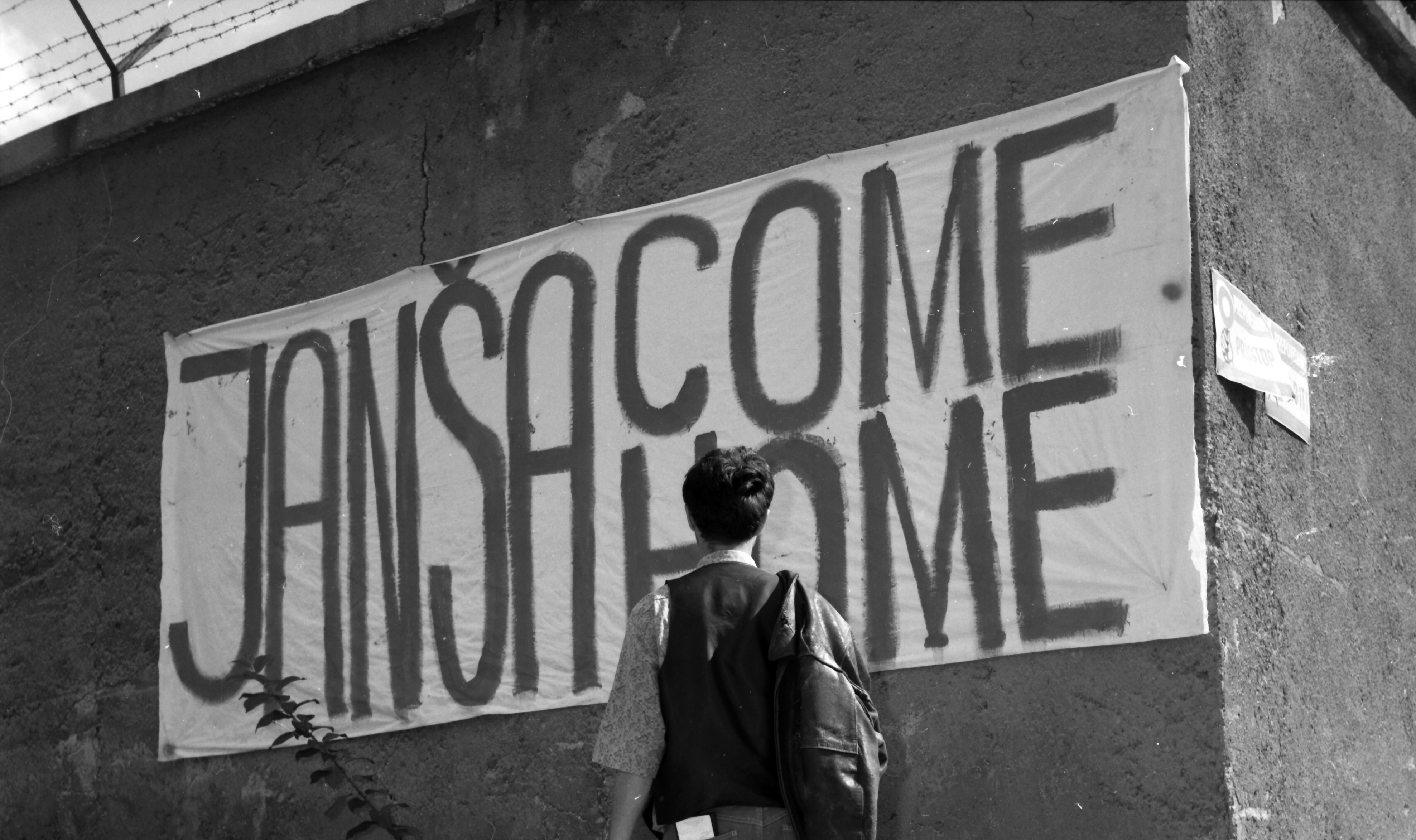 Zasedba Metelkove septembra 1993. (Foto: BOBO)